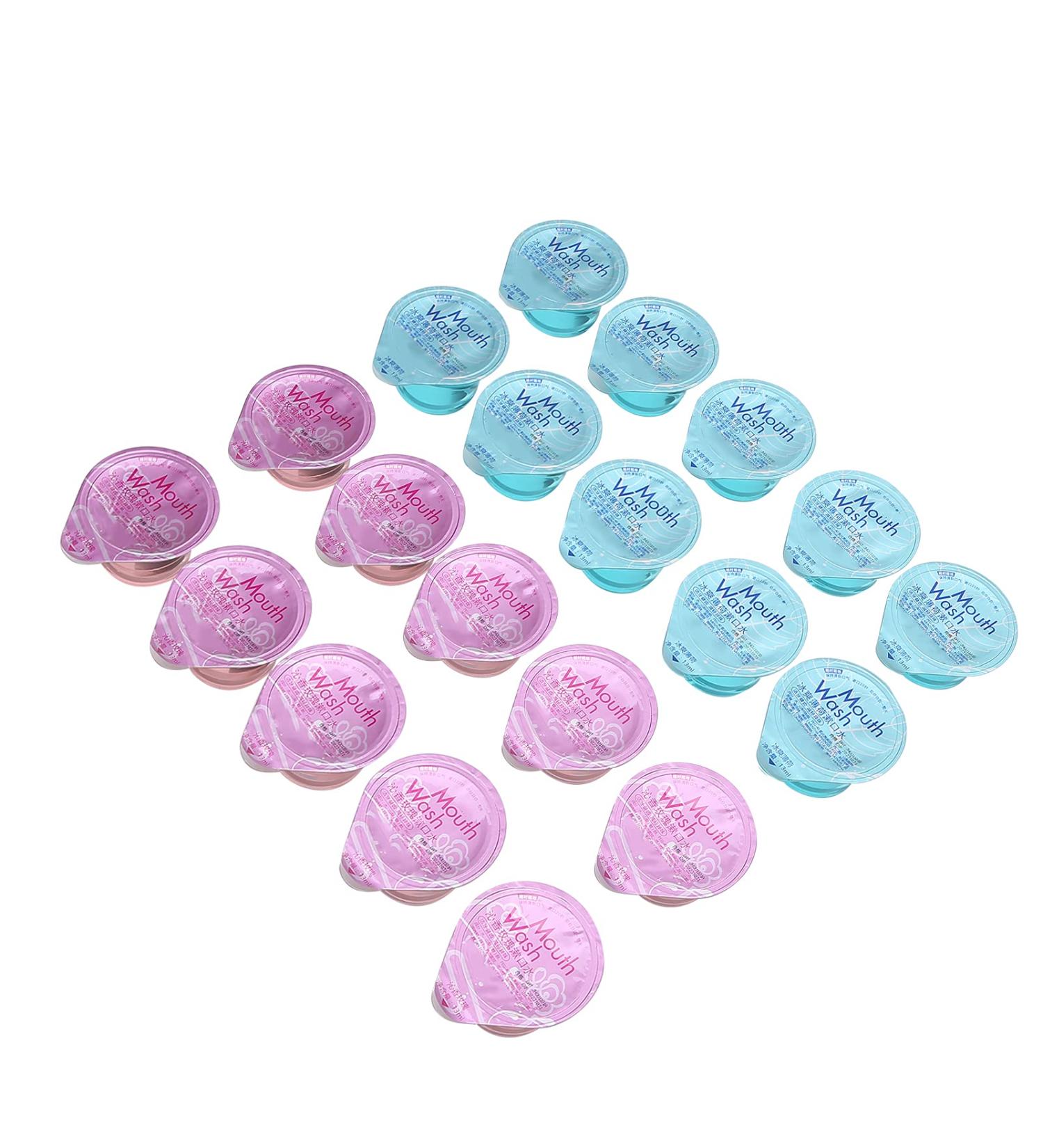 Shop Mundwater Rose-Mint Mouthwash | Fresh Breath Bad Breath Elimination 13ml x 20 Pieces | International Shipping - Buy Online on SooperMarket.com