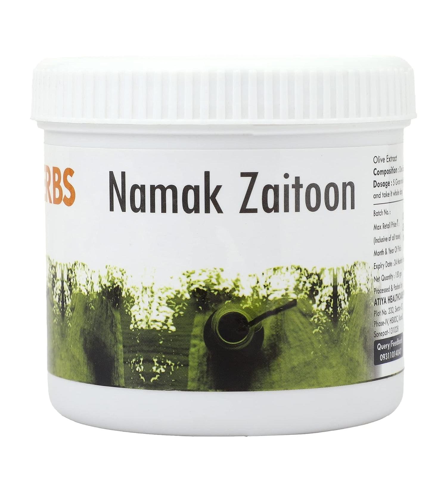 Boomers Namak Zaitoon Pure Namak Zaitoon Original Organic Zaitoon Namak- 150gm - Buy Online on SooperMarket.com
