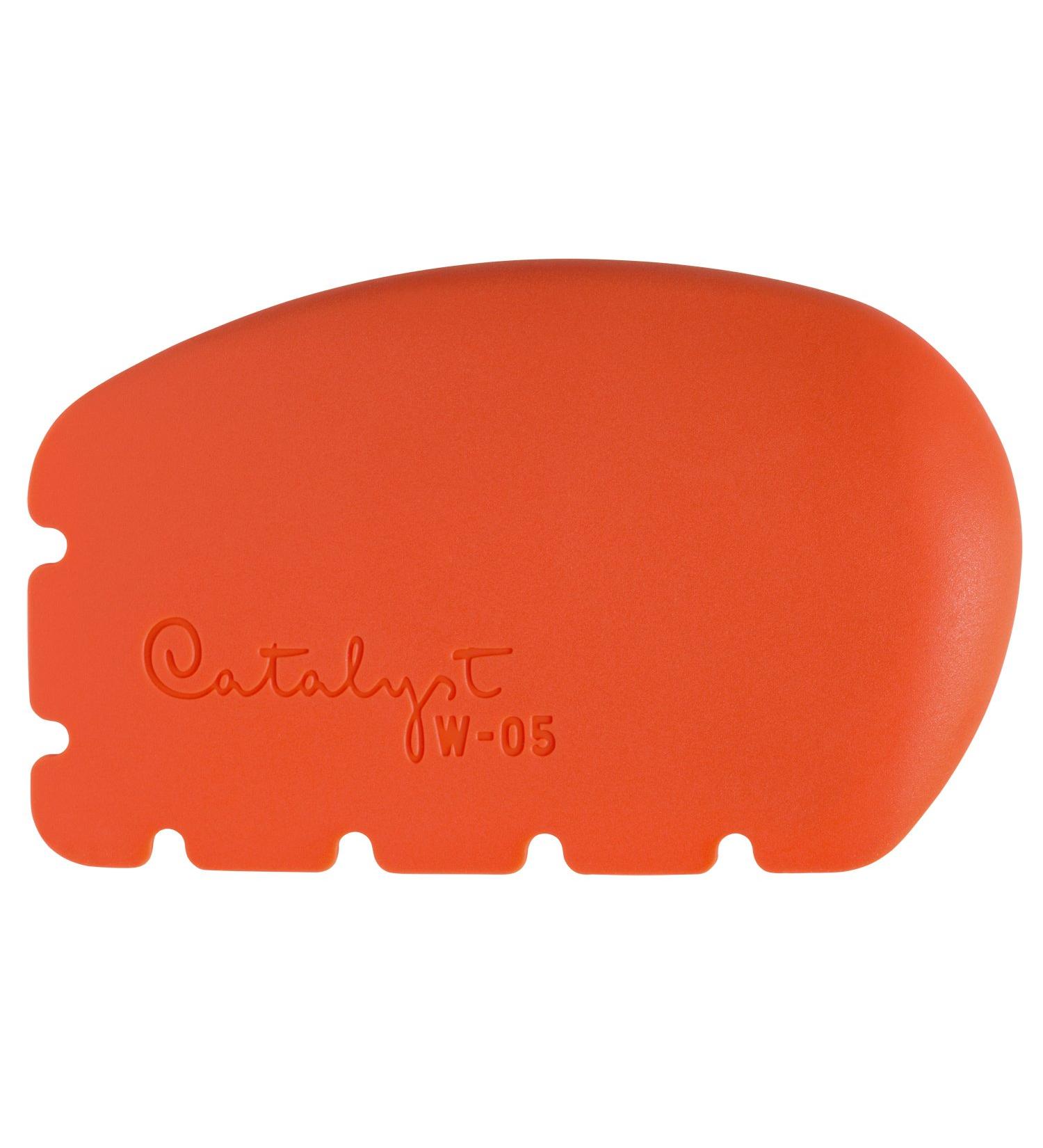 Princeton Catalyst Tools  Art Supplies for Texturizing and Moving Paint  Wedge- Orange