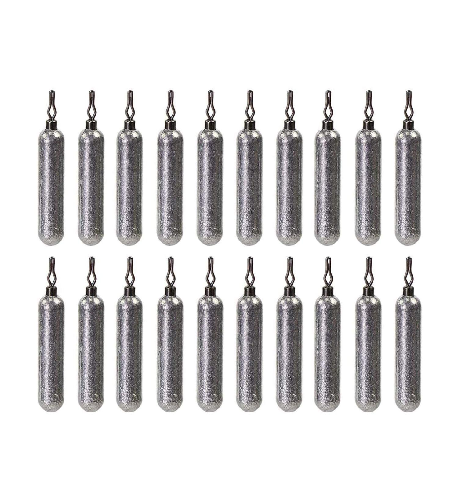 Hand-Poured Croch Drop Shot Weights in Size 1/8, 1/4, and 3/8 (20 Pack) - 1/4oz - Buy Online on SooperMarket.com