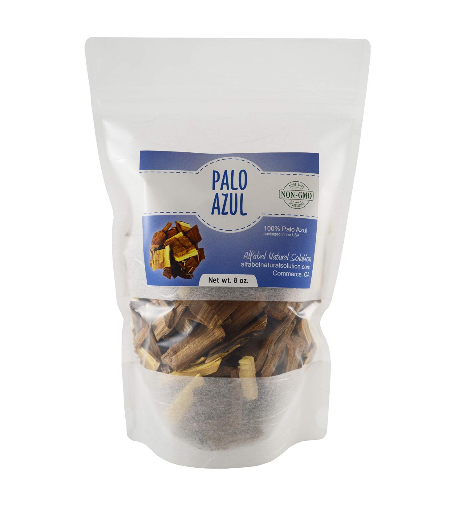 Alfabel Natural Solution Palo Azul Tea 8 ounce - Resealable Stand Up Pouch