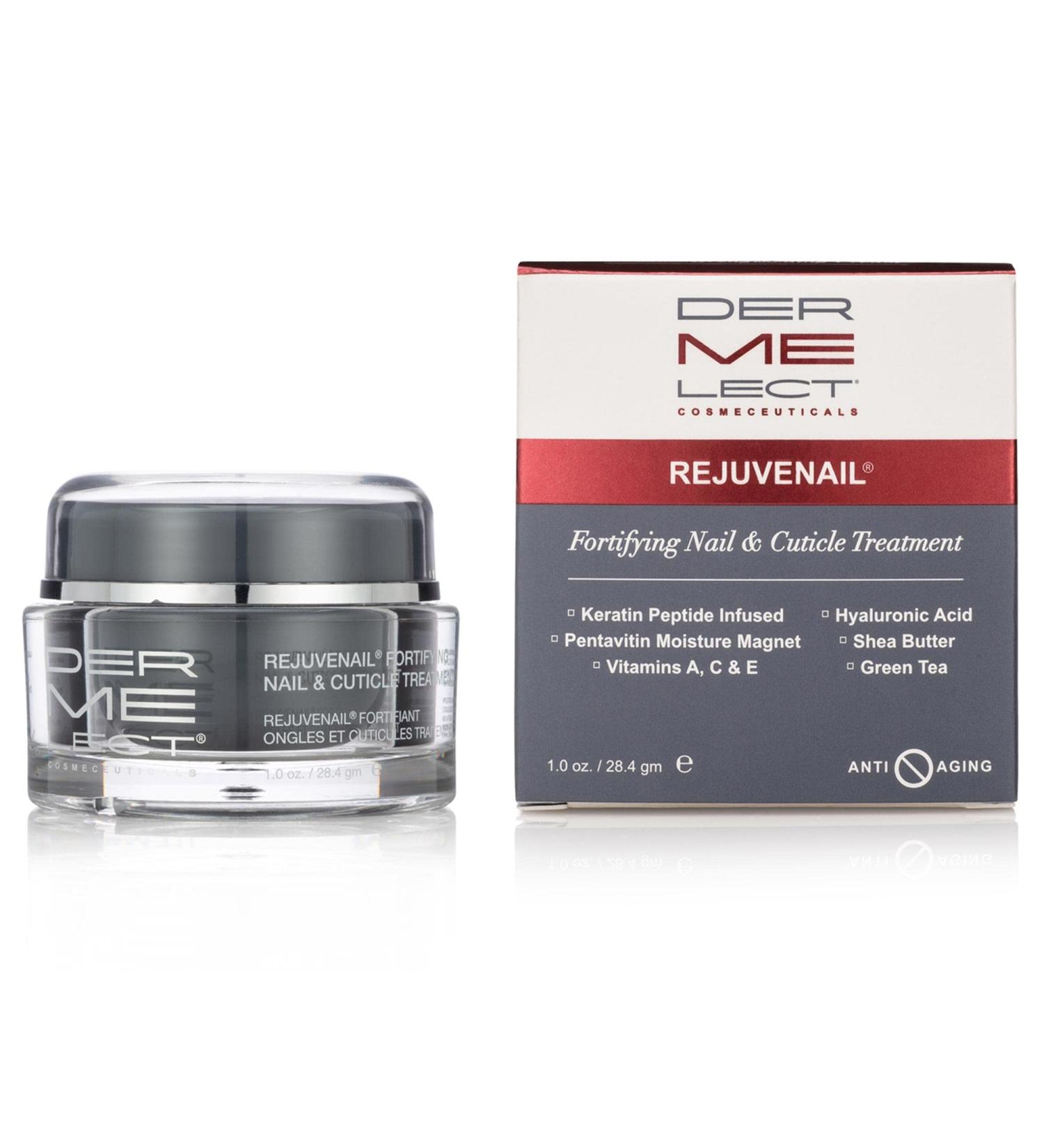 Dermelect Rejuvenail Fortifying Nail & Cuticle Treatment - Moisturizing Care Cream with Peptides, Hyaluronic Acid & Shea Butter - 1 Fl Oz - Buy Online on SooperMarket.com