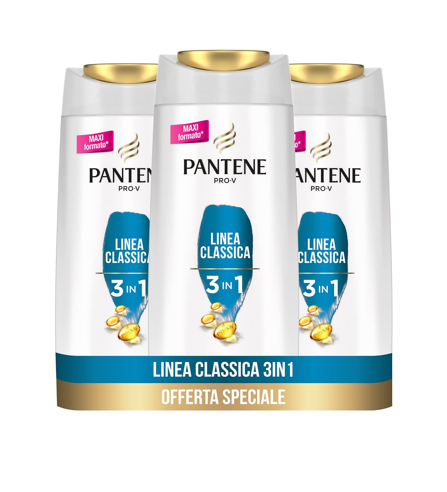 Buy Pantene Pro-V 3-in-1 Shampoo & Conditioner for Healthy Shiny Hair | 3 x 675ml - International Shipping Available - Buy Online on SooperMarket.com