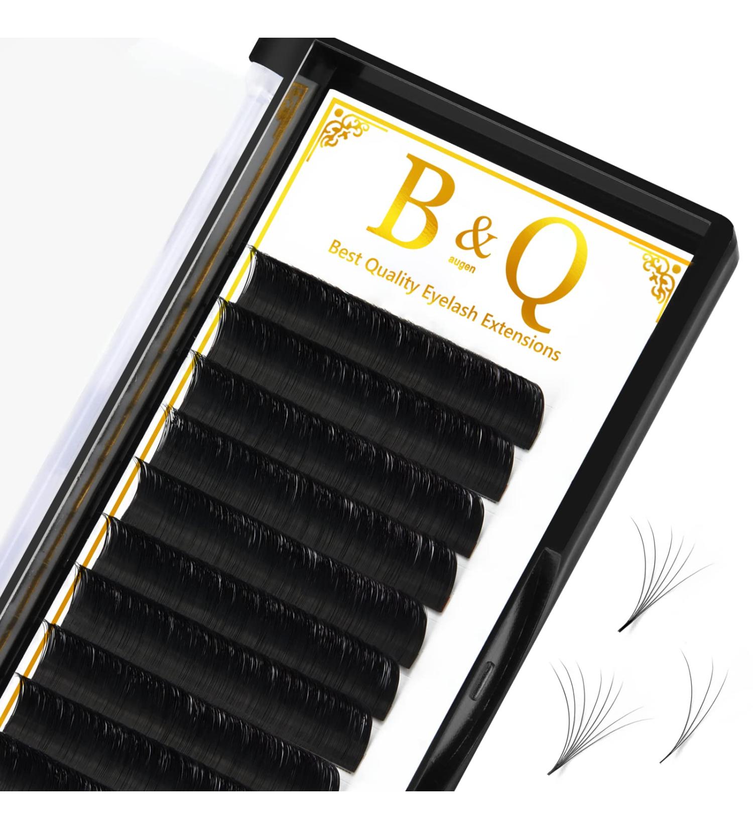 Easy Fan Lashes D-0.03-11mm Easy Fan Russian Lashes Eyelash Extensions C CC D DD curl Self Fanning Lashes 8-20mm Flowering Blooming Volune Lash Extension (D-0.03-11mm) 11 mm D-0.03 - Buy Online on SooperMarket.com