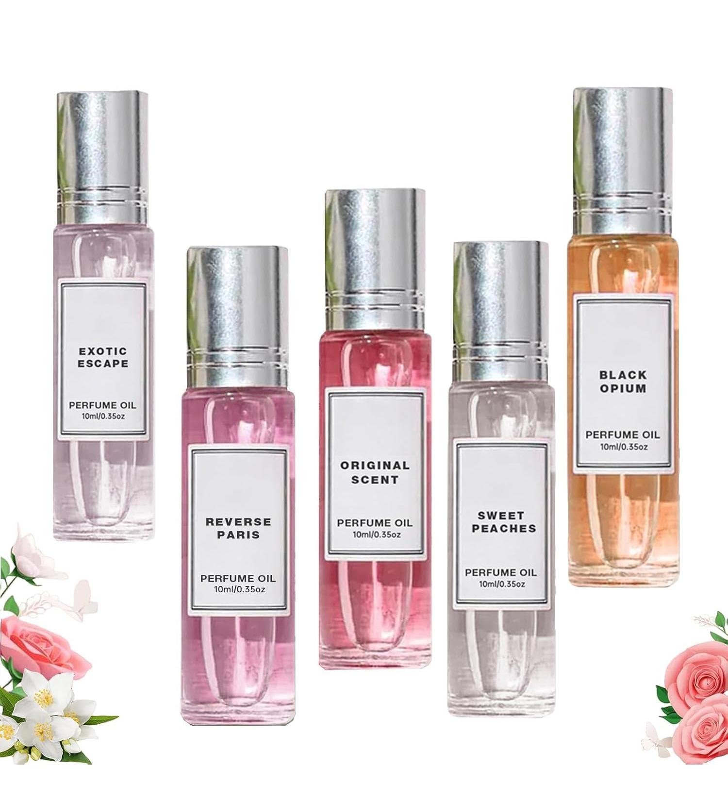 Women's Pheromone Perfume Collection Pheromones Perfumes for Women Roll On Pheromone Perfume for Women Enhanced Scents Long-Lasting Portable (5PACK) - Buy Online on SooperMarket.com