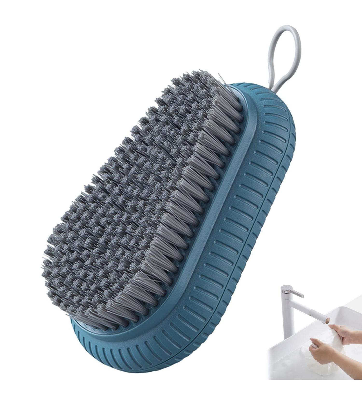 Facynde Nail Brushes for Cleaning | Multi-Purpose Hand & Nail Cleaning Brush for Manicure | Dark Blue Nail Cleaning Tool - Buy Online on SooperMarket.com