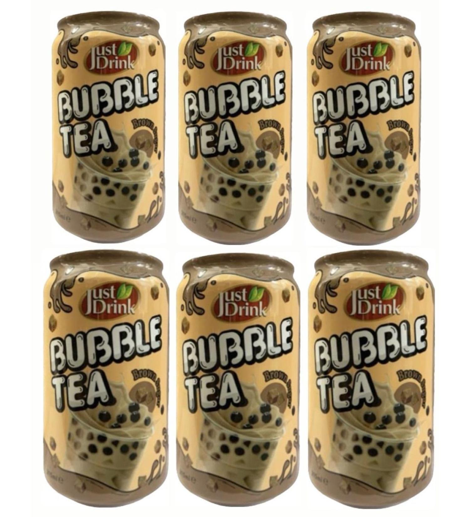 BUBBLE TEA Brown Sugar Flavour 315ml (Just Drink) (Pack of 6) - Buy Online on SooperMarket.com