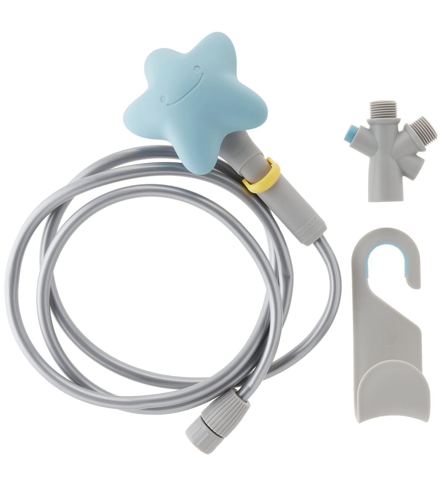 Skip Hop Moby Blue Baby Bath Showerhead - Soft & Gentle Bath Time for Infants - Buy Online on SooperMarket.com