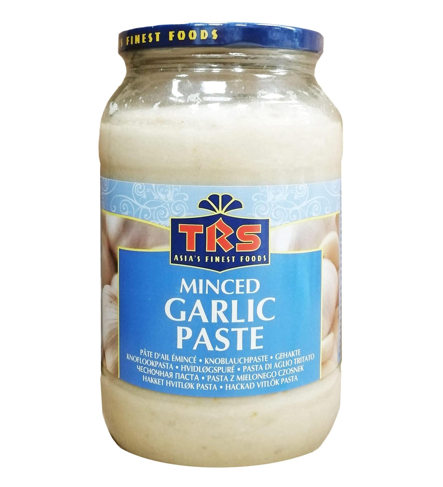 TRS Minced Garlic Paste 1kg - Flavorful and Versatile | Convenient Cooking Essential - Buy Online on SooperMarket.com