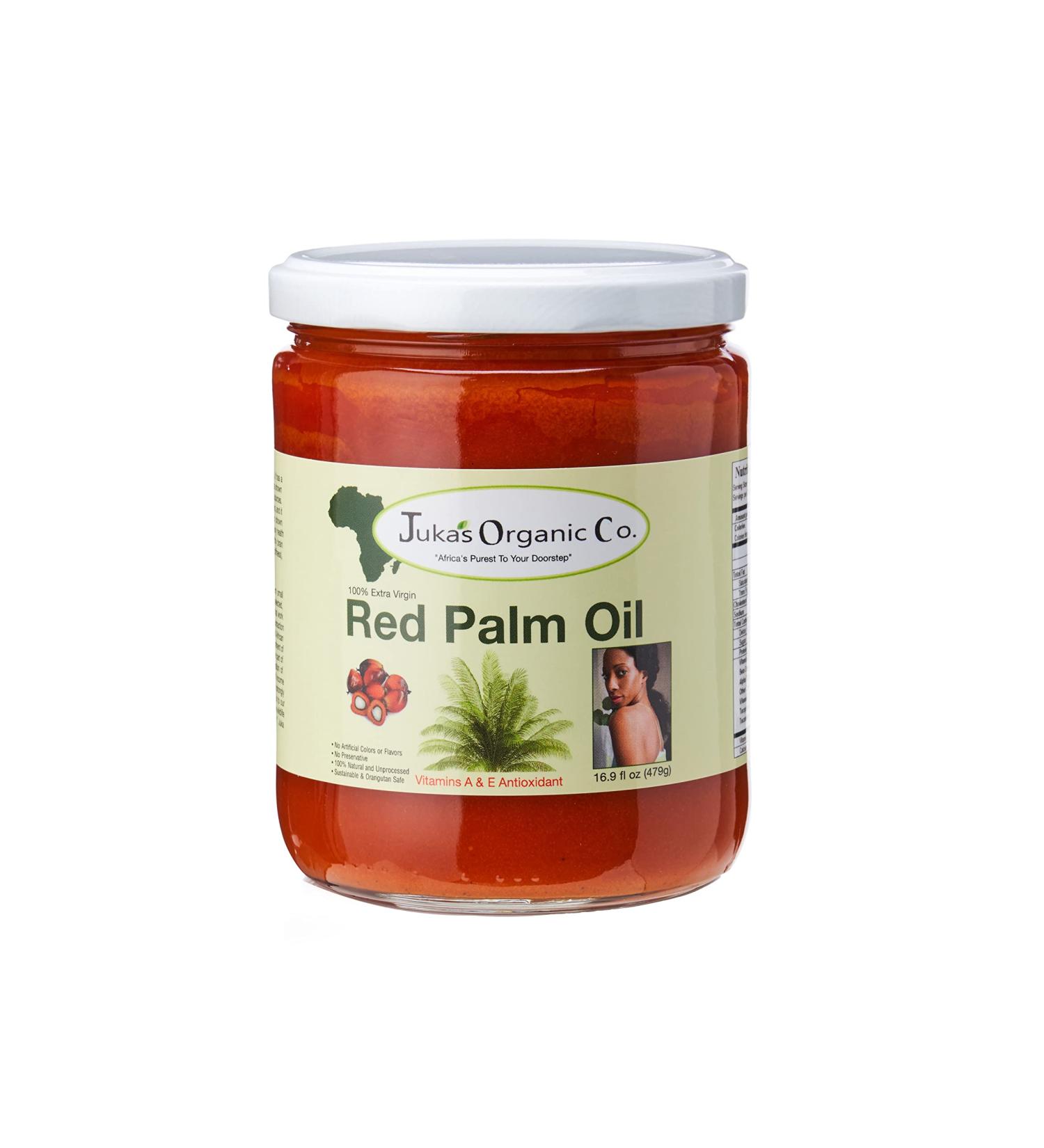 Juka's Red Palm Oil - 100% Organic & Natural from Africa - 16.9 Fl Oz - Buy Online on SooperMarket.com