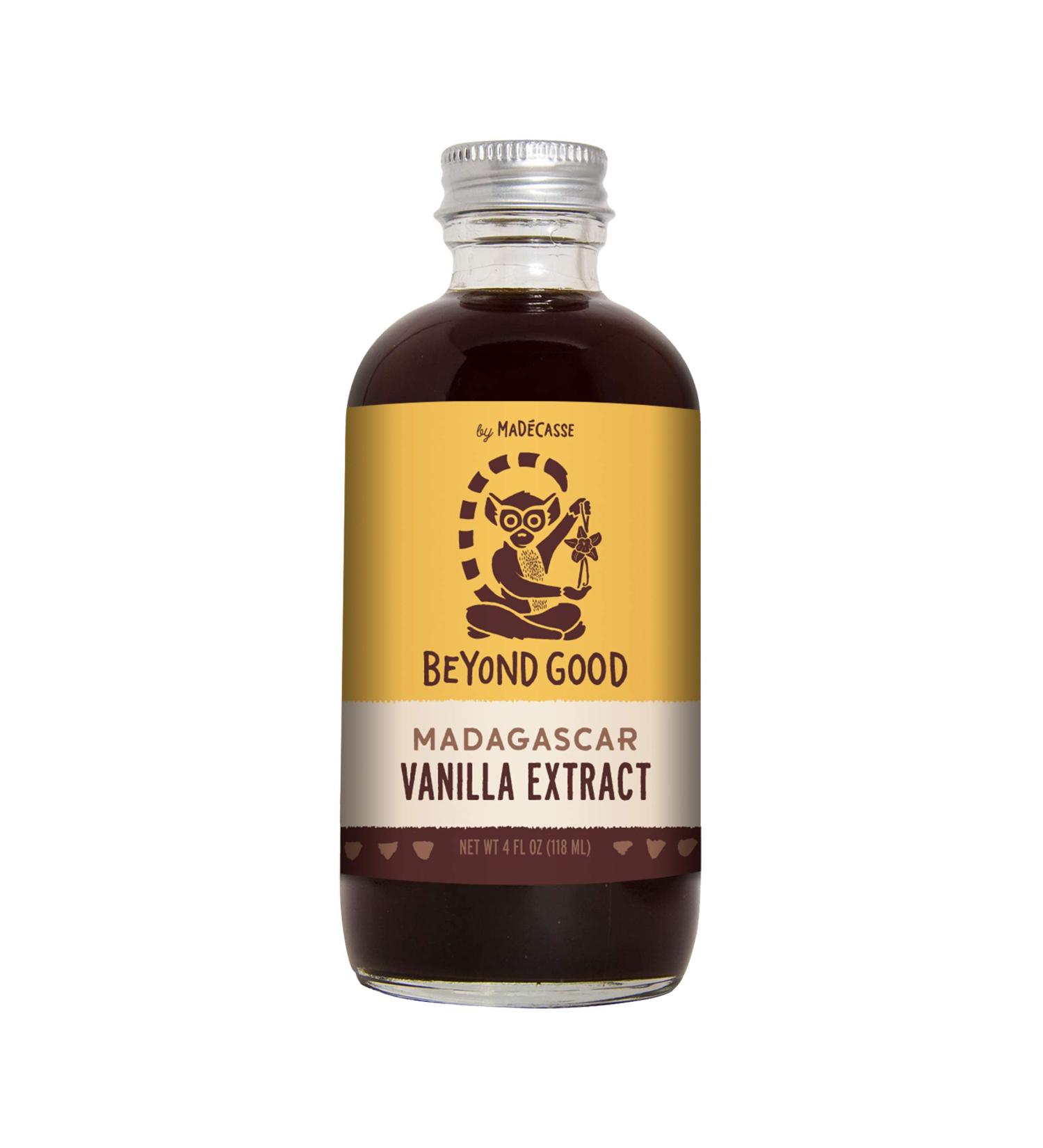 Beyond Good Madagascar Vanilla Extract 4 Fl Oz - Pure, Organic Flavor - Buy Online on SooperMarket.com