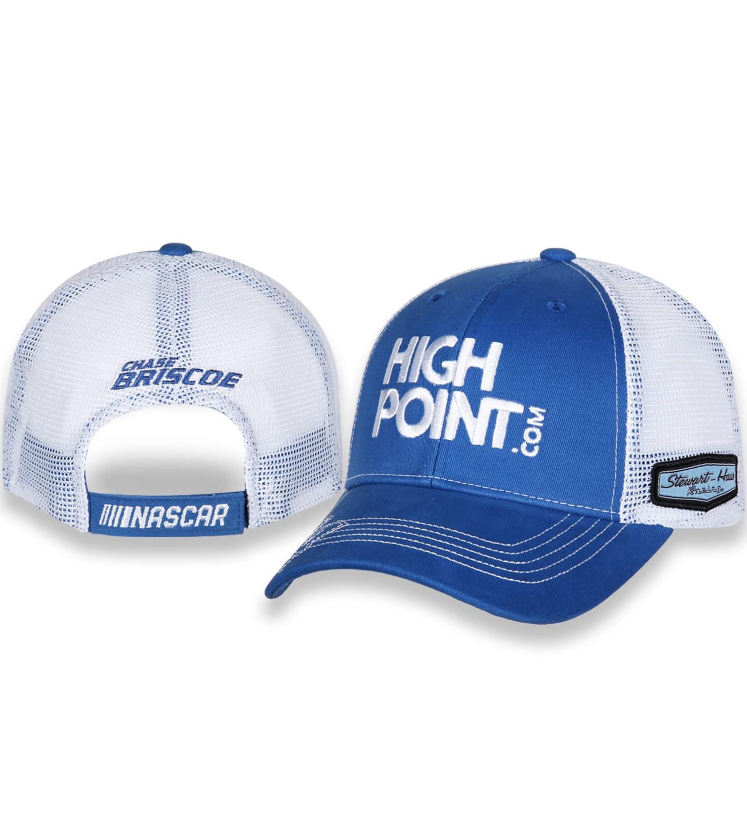 Buy Checkered Flag Sports Chase Briscoe NASCAR Hat | Blue Twill & White Mesh Back | One Size - International Shipping Available - Buy Online on SooperMarket.com