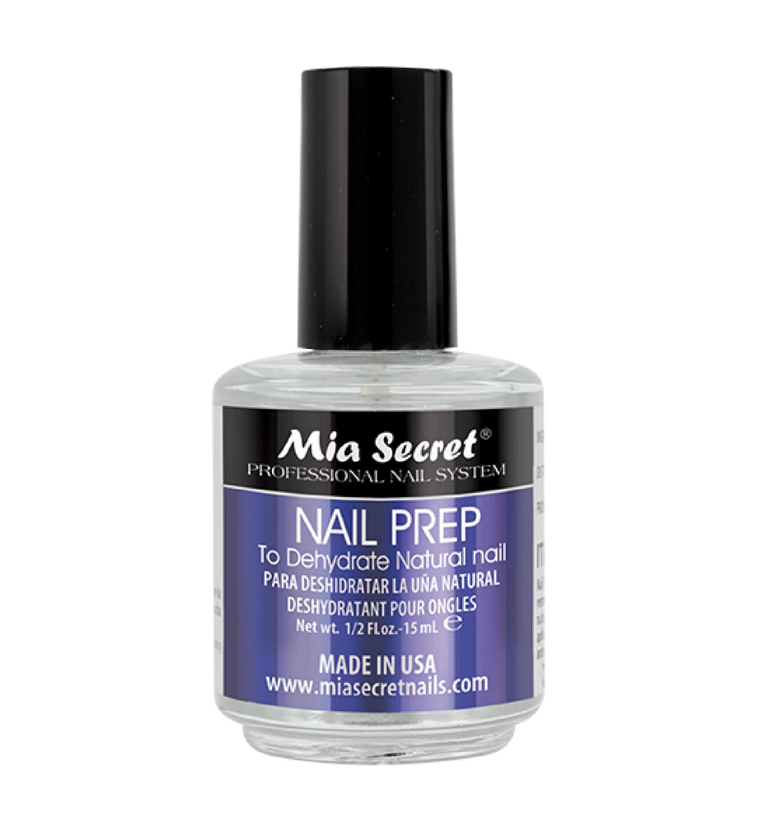Mia Secret Professional Acid Free Nail Prep Dehydrator 15ml - Enhanced Bonding for Acrylic Powder & Gel Polish - Buy Online on SooperMarket.com