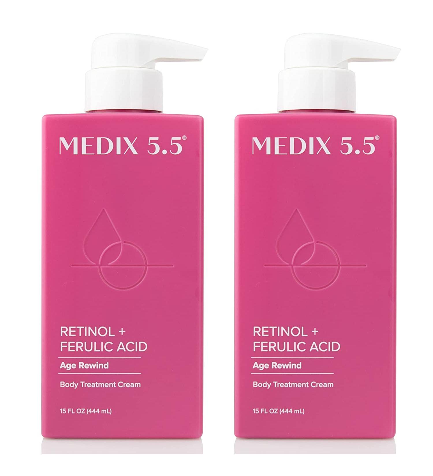 Medix 5.5 Retinol + Ferulic Acid Anti-Sagging Treatment - 15 Fl Oz, Pack of 2 - Buy Online on SooperMarket.com