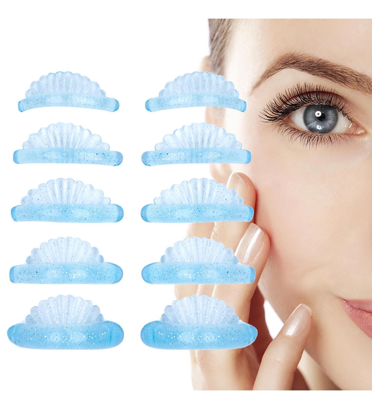 Eyelash Perm Silicone Pads - Eyelash Perming Curler Lifting Pads | Grafting Lash Lifting Shield Rods Lash Lift Tool Eyelash Lift Pads for Curl Eyelash Easy to Clean Lash Lift Pads for Salon - Buy Online on SooperMarket.com