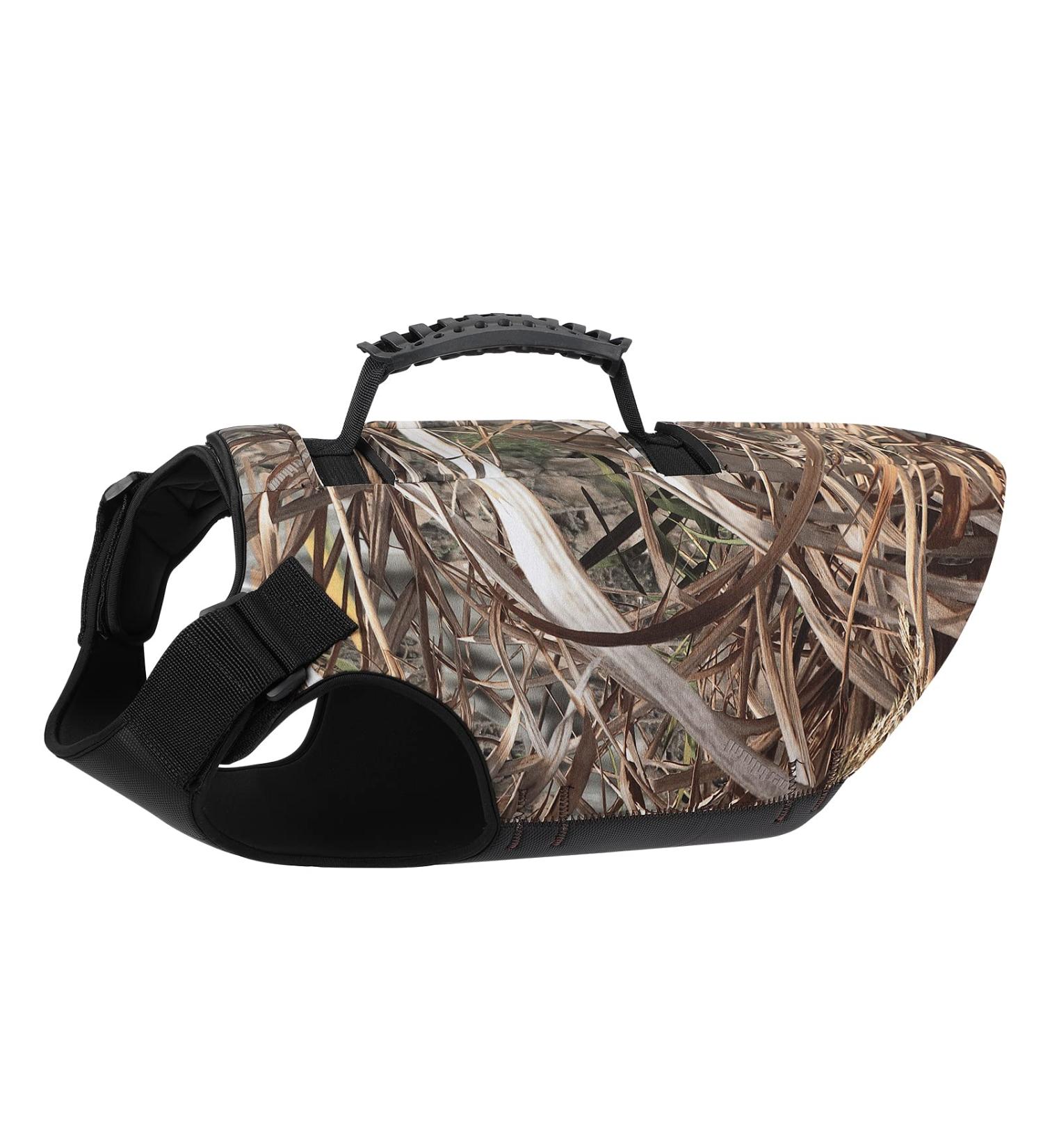 Kemimoto Camo Neoprene Dog Hunting Vest - 5mm Thick Chest Protection - Adjustable & Comfortable for Medium Dogs - Buy Online on SooperMarket.com