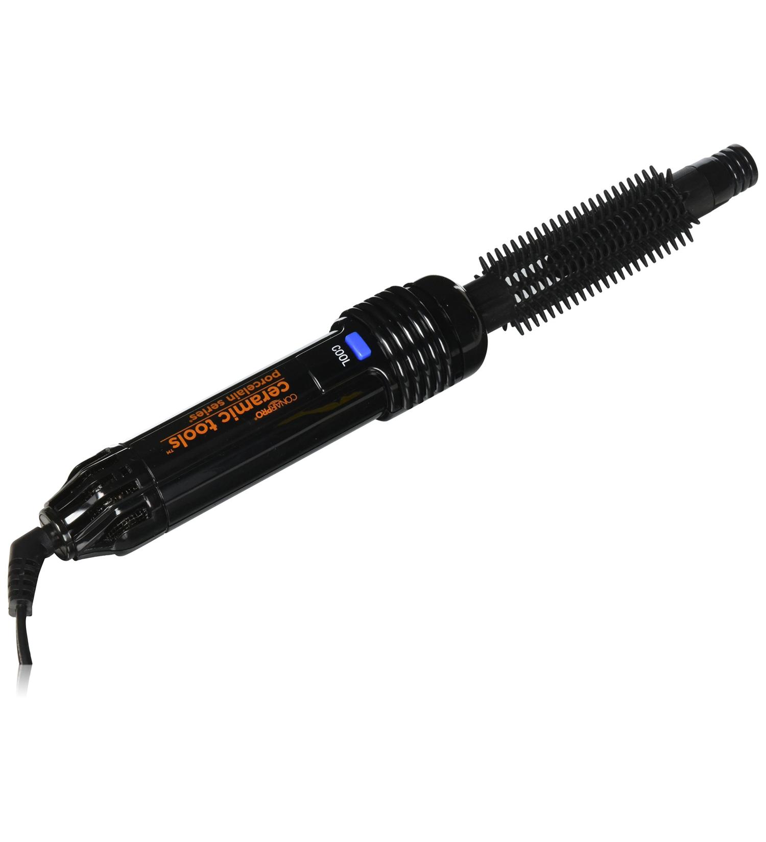 Conair Pro Ceramic Tools Porcelain Series FarInfrared Hot Air Brush 34 Inch Standard Black 1 Count