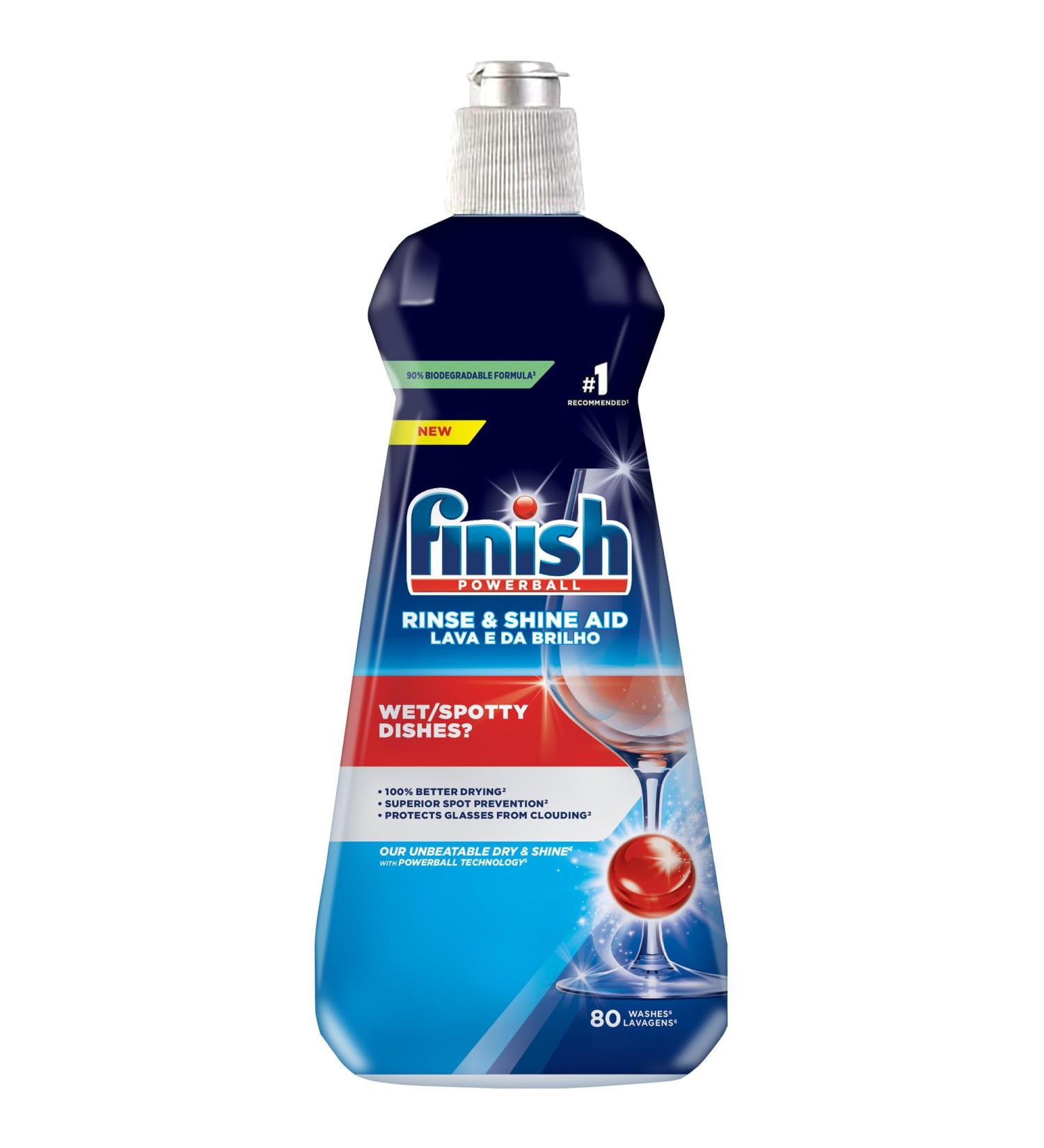 Finish Dishwasher Rinse Aid 400ml White - Buy Online on SooperMarket.com