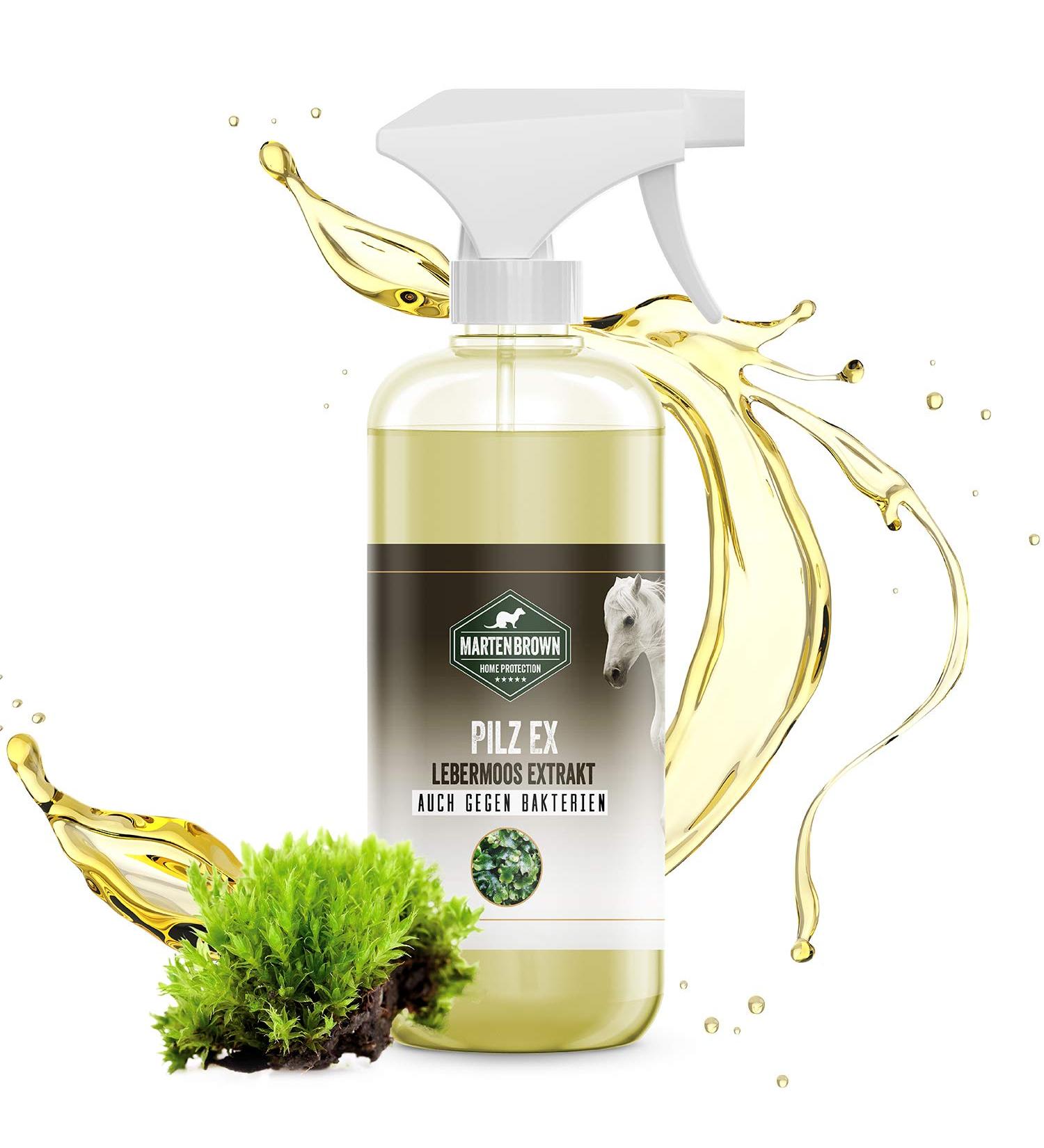 Martenbrown Pilz 1L Liver Moss Extract for Bacteria & Fungal Infestations in Horses Donkeys & Dogs - Effective Against Mites & Horse Fungus - Buy Online on SooperMarket.com