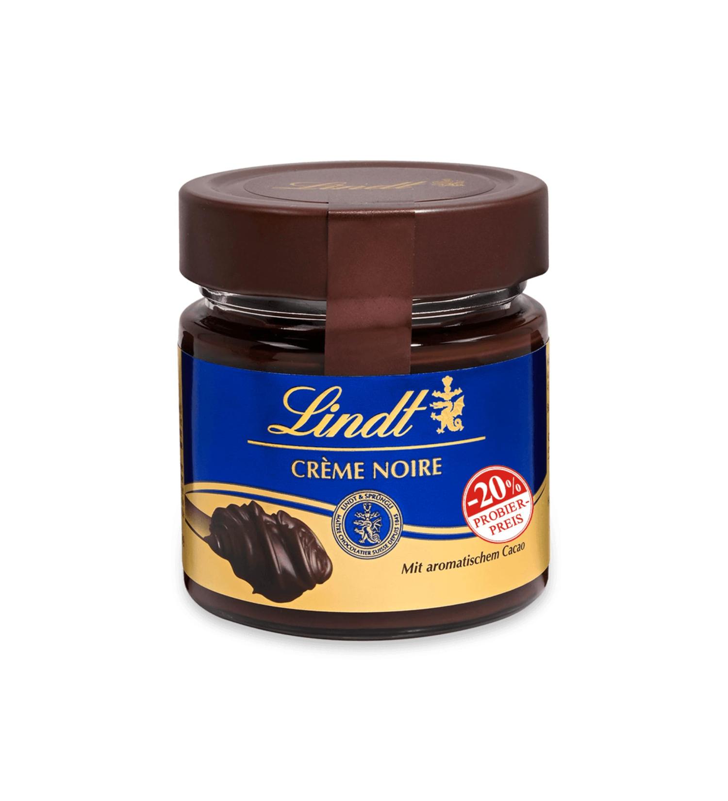 Lindt Chocolate Spread Cr me Noir 220g - Premium Dark Cocoa Cream | Chocolate Gift & Promotion - Buy Online on SooperMarket.com