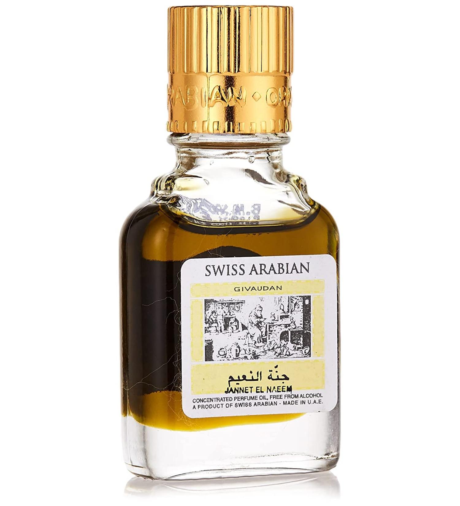 Jannet El Naeem by Swiss Arabian Concentrated Perfume Oil Free From Alcohol (Unisex) .30 oz Women - Buy Online on SooperMarket.com