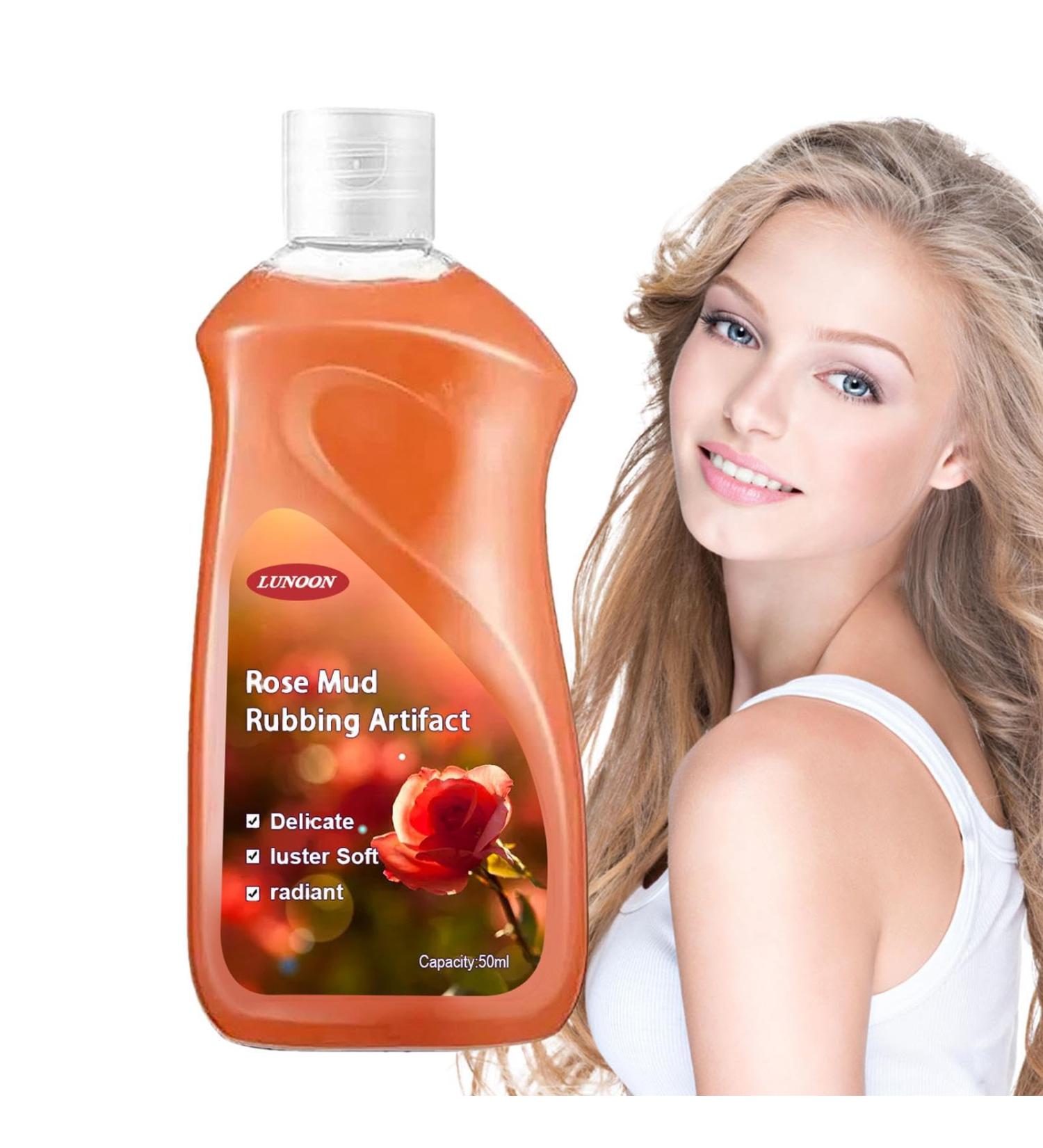Mud Rub Gel Rose Mud Run Scrub Cream 50ml Body Exfoliator Scrub Mud Rub Gel for Skin Mud Rubbing Artifact Gel Mud Rub Cleansing Gel for Moisturizing and Deep Cleansing Cypreason - Buy Online on SooperMarket.com