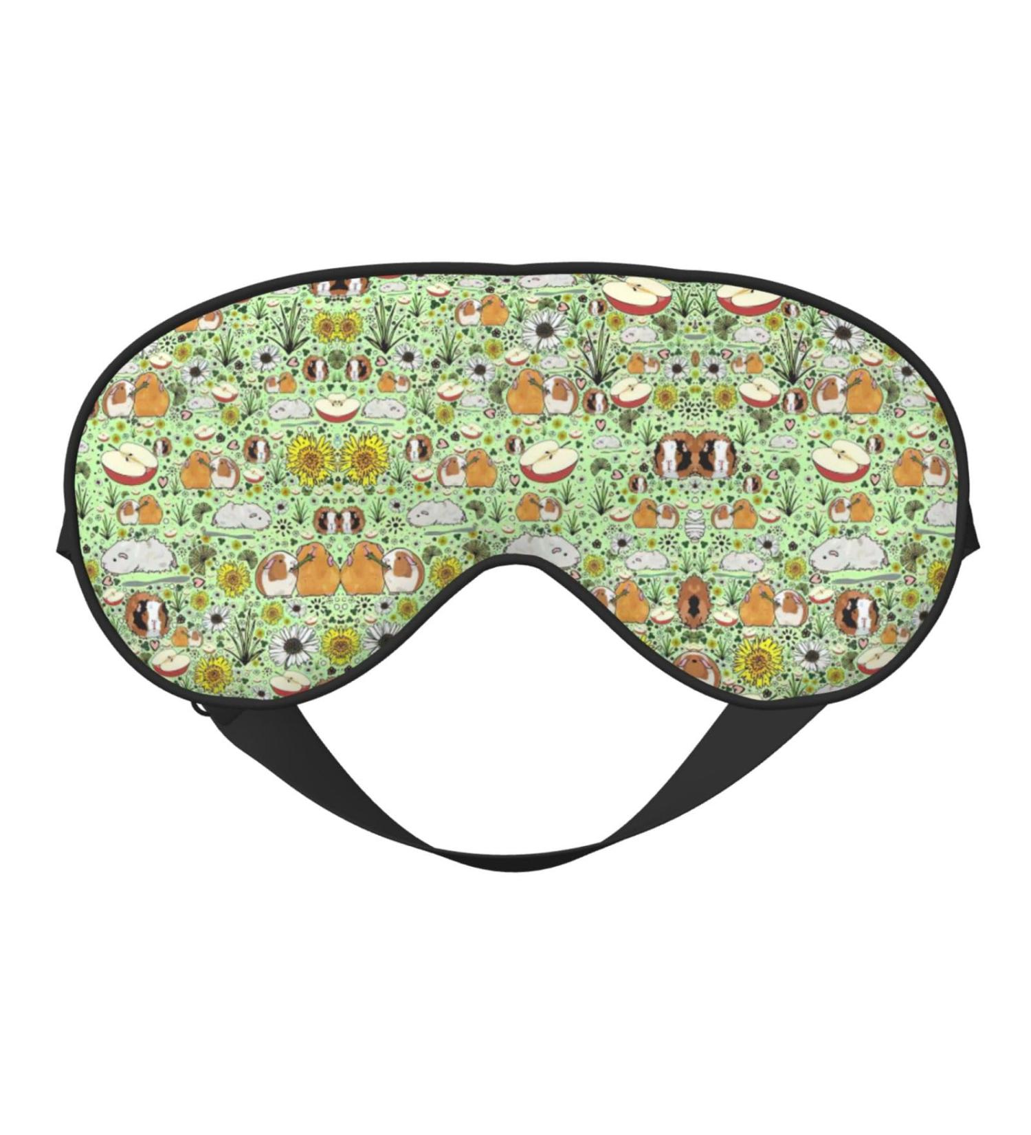 Guinea Pig Soft Sleep Eye Mask | Breathable Eye Patch for Women | Perfect for Travel & Relaxation - Buy Online on SooperMarket.com