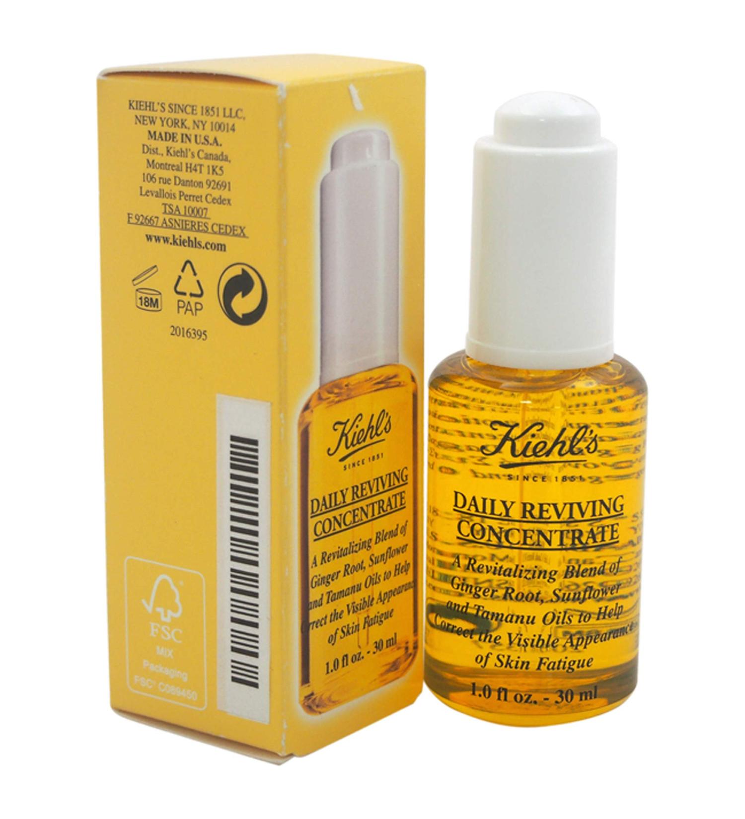 Kiehls Daily Reviving Concentrate Unisex Oil 1 oz