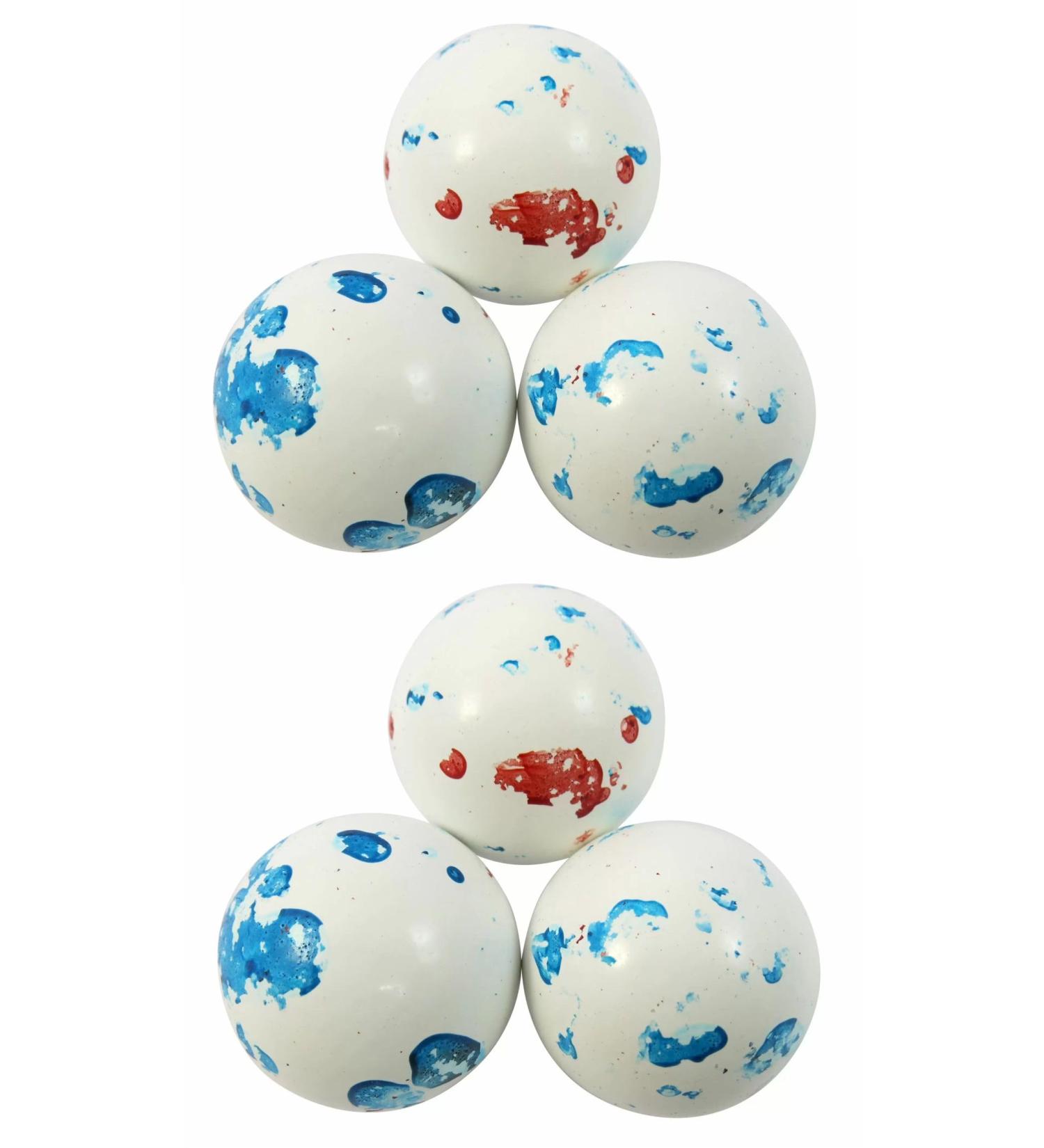 Snowflakeheaven Large Gobstoppers 6 Per Pack. Approx. 42mm in Diameter Each. Fruit Flavour Candy Ball