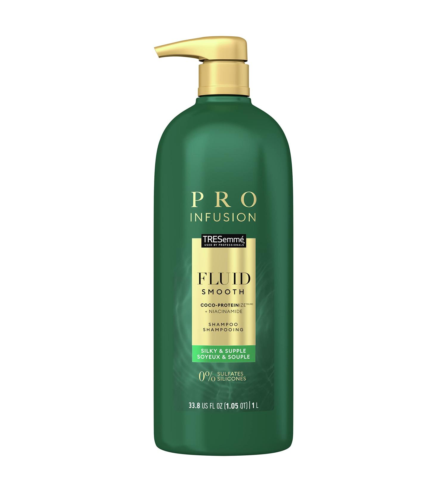 TRESemm Cruelty-Free Pro Infusion Smooth Shampoo 33.8oz - Sulfate-Free, Coconut Oil, Salon Protein, Niacinamide - Buy Online on SooperMarket.com