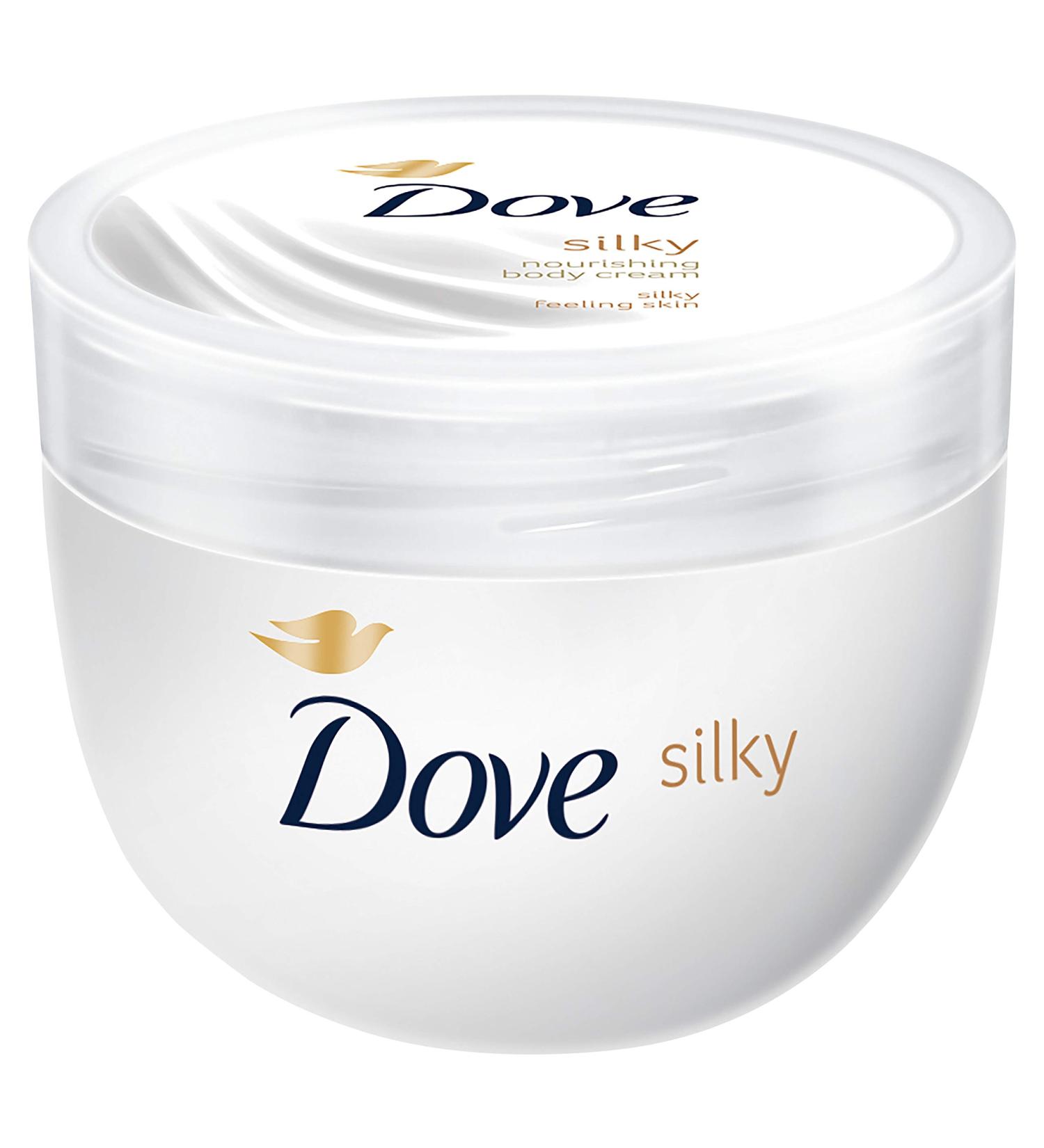 Dove Silky Nourishment Body Cream 10.1 oz - Moisturizing Skin Care - Buy Online on SooperMarket.com