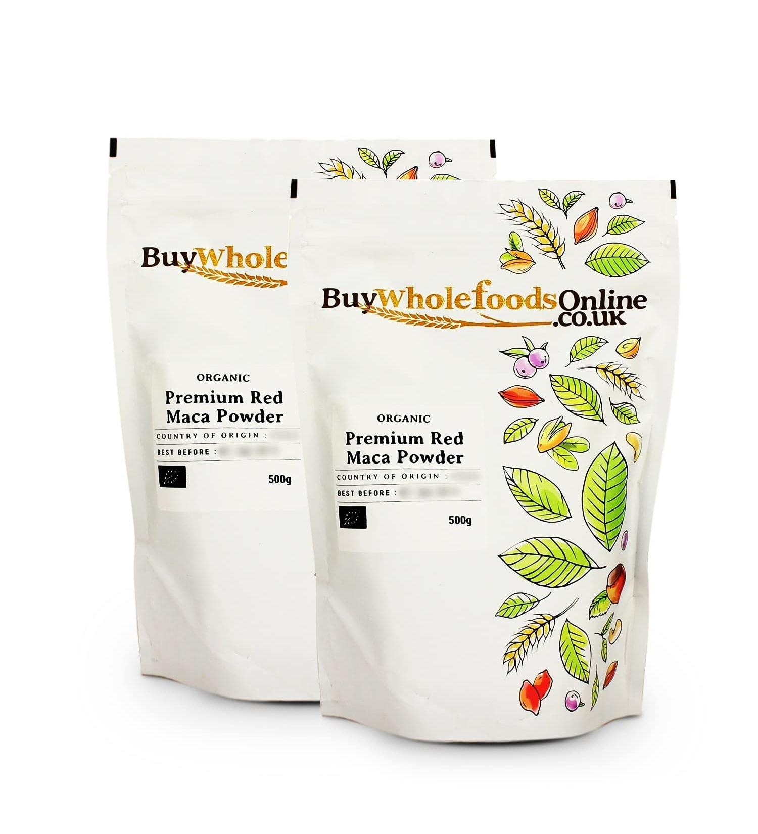 Organic Premium Red Maca Powder 1kg (BWFO) - Buy Online on SooperMarket.com