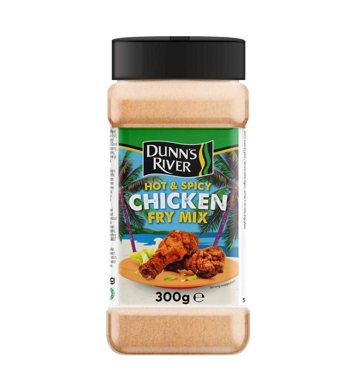 Hot and Spicy Chicken Fry Mix 300g Dunn's River