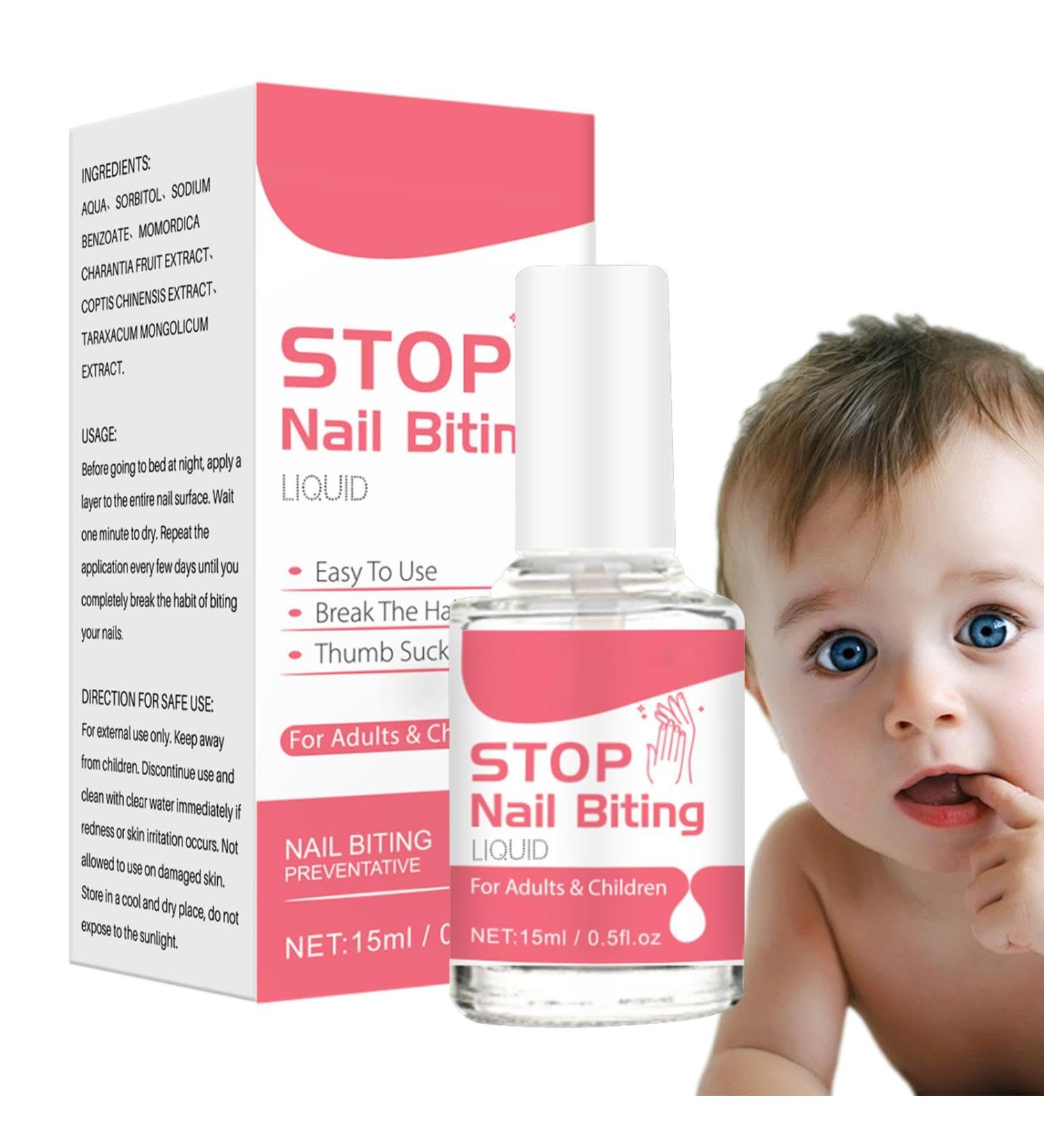 puzzlegame Anti Nail Biting Polish For Kids - 0.5fl oz Nail Bite Stopper - Bitter Taste Stop Nail Biting Polish Thumb Sucking Stop For Kids Anti Nail Biting Polish Nail Biting Care For Kids And - Buy Online on SooperMarket.com
