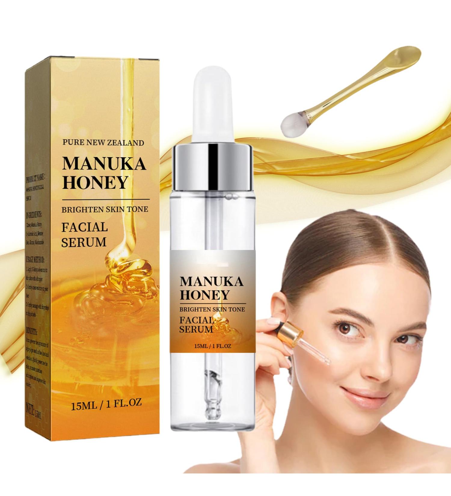 New Zealand Bee Venom and Manuka Honey Serum Manuka Honey Serum for Face Honey Facial Serum Honey Anti-Aging Serum Anti-Aging Serum Honey Face Serum (1Pcs) - Buy Online on SooperMarket.com