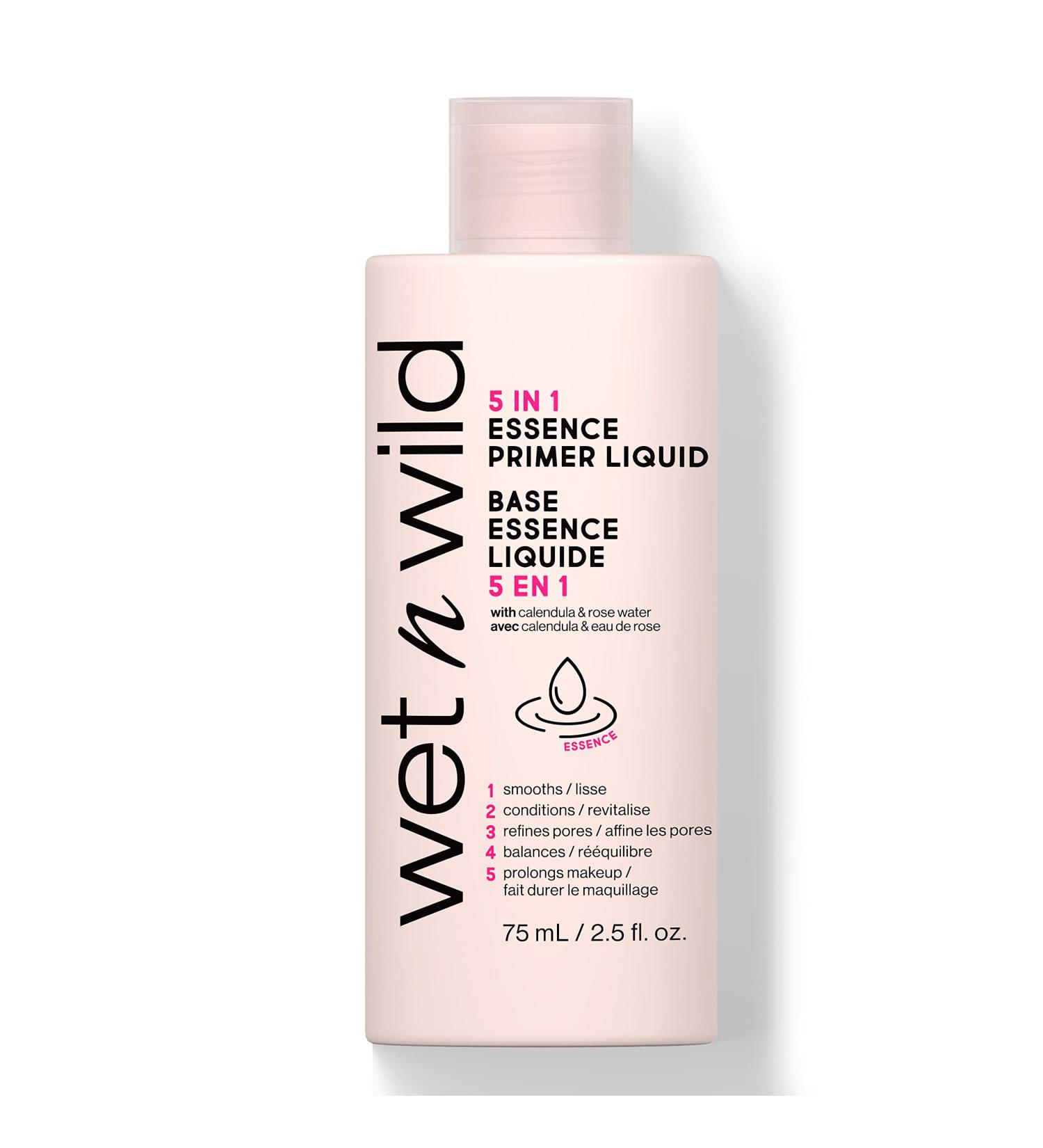 Wet n Wild 5 In 1 Essence Face Makeup Primer Liquid - Perfecting Base for Flawless Skin - Buy Online on SooperMarket.com