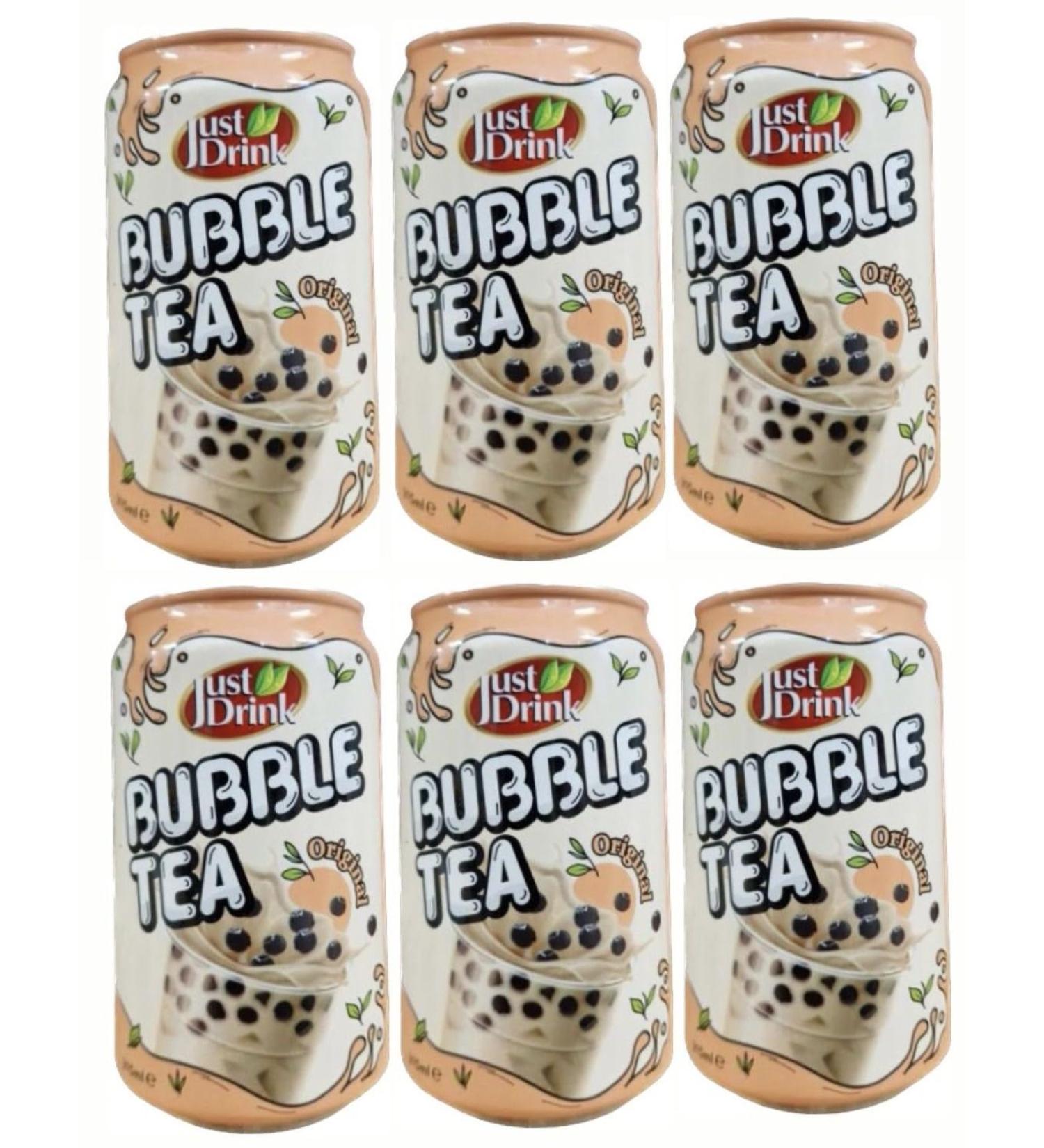 BUBBLE TEA Original Flavour 315ml (Just Drink) (Pack of 6) - Buy Online on SooperMarket.com