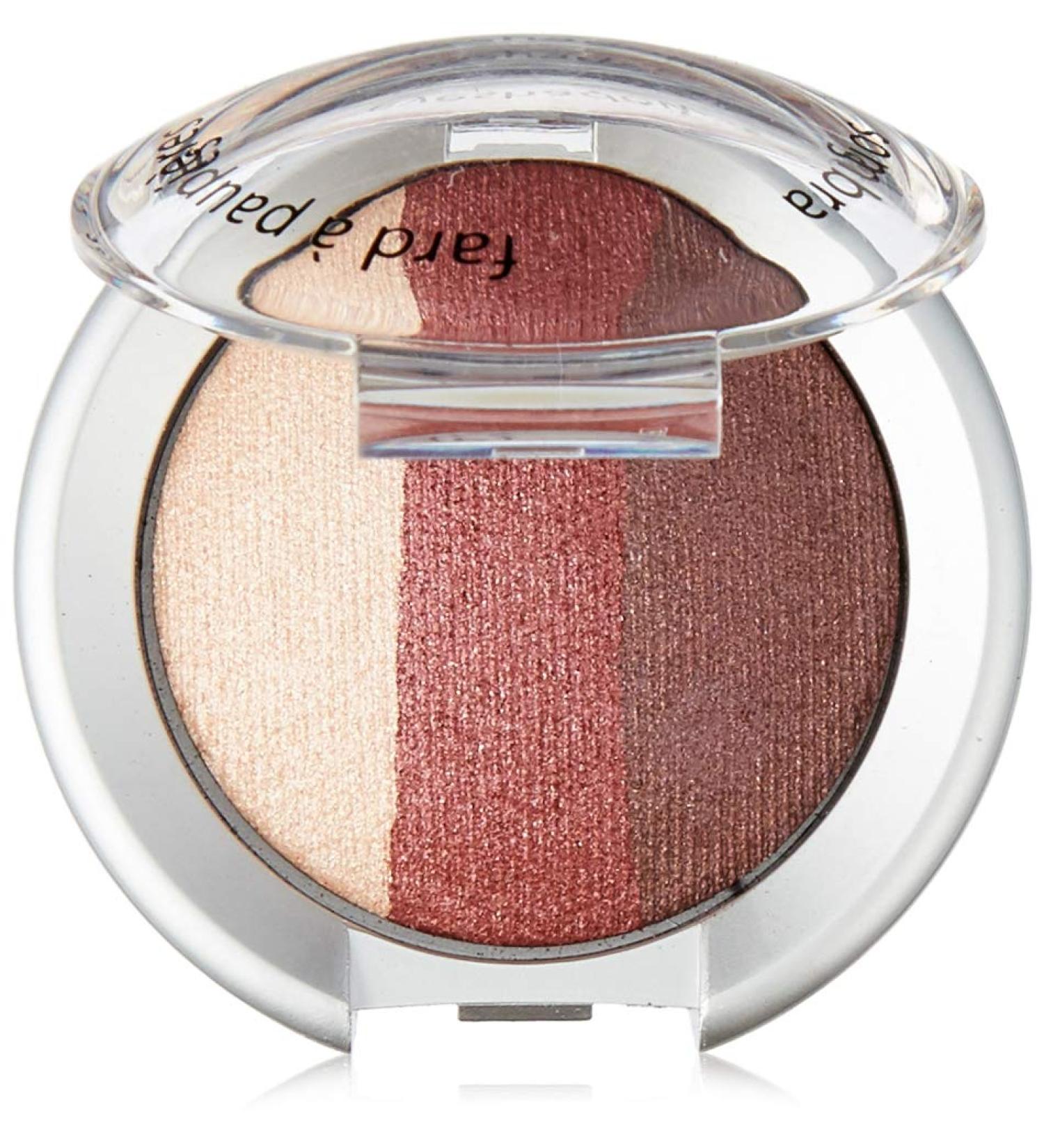 Palladio Cosmetic Baked Eyeshadow Trio - Plums 0.09 oz | Long-Lasting Vibrant Shades - Buy Online on SooperMarket.com