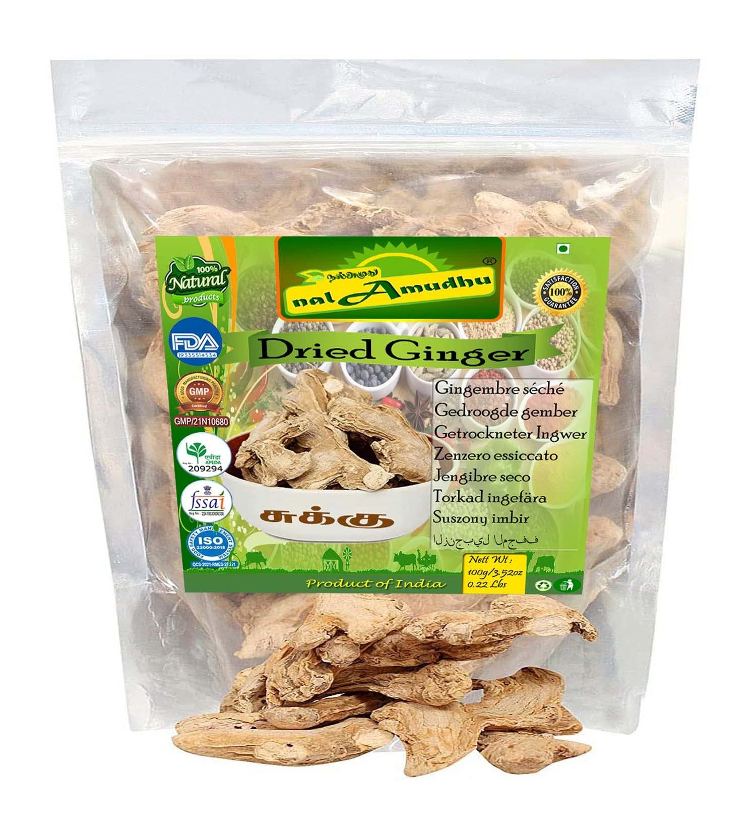 nalAmudhu Dry Ginger | Sukku | Sonth | Chukku | Sonti | Onashunti-100g - Buy Online on SooperMarket.com