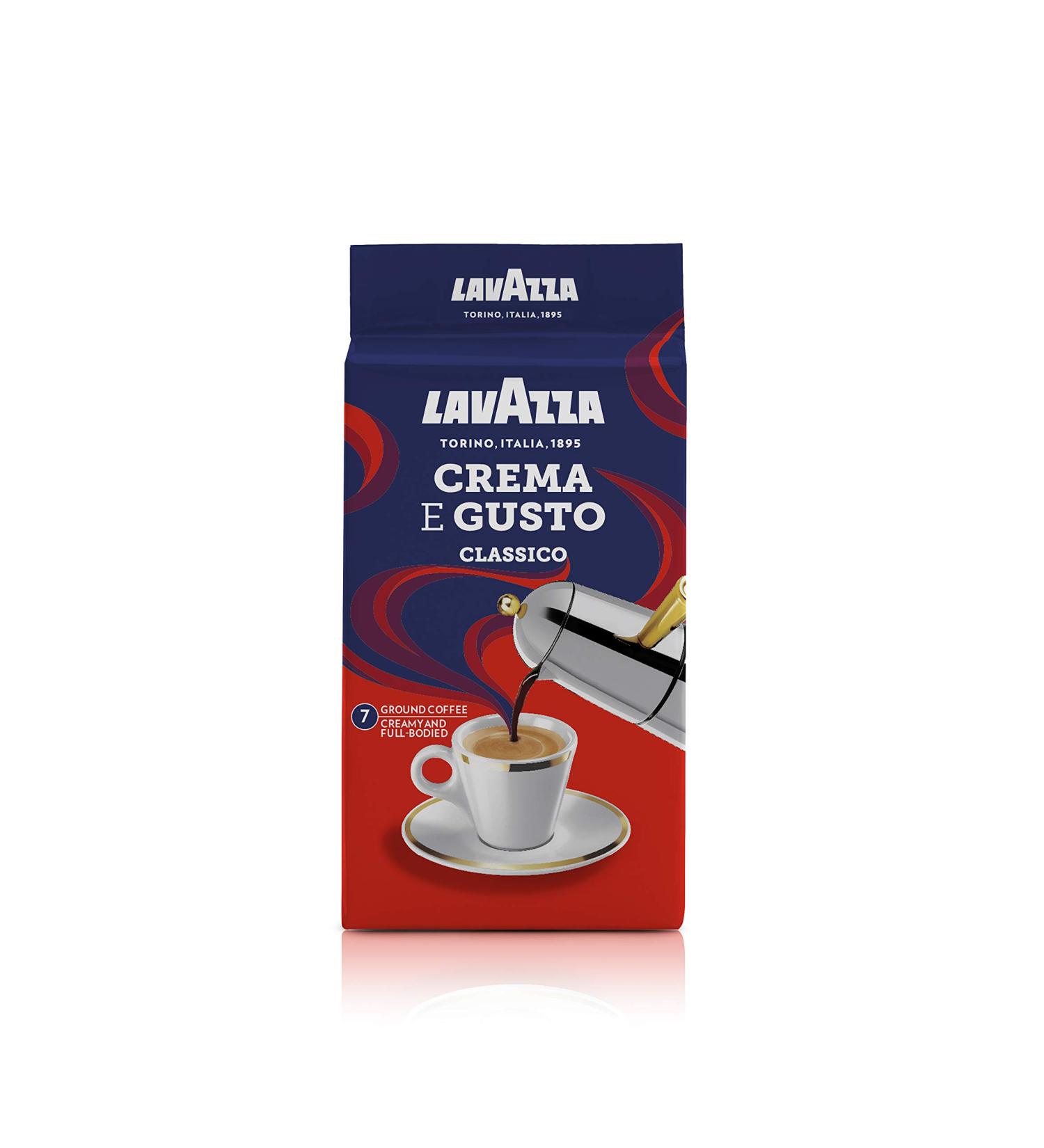 Lavazza Crema e Gusto Ground Coffee 250g - Classic Italian Blend (Pack of 1) - Buy Online on SooperMarket.com