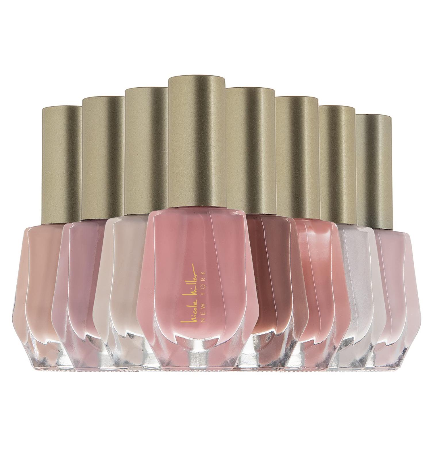 Nicole Miller 8-Piece Nude Nail Polish Collection - Buy Online on SooperMarket.com
