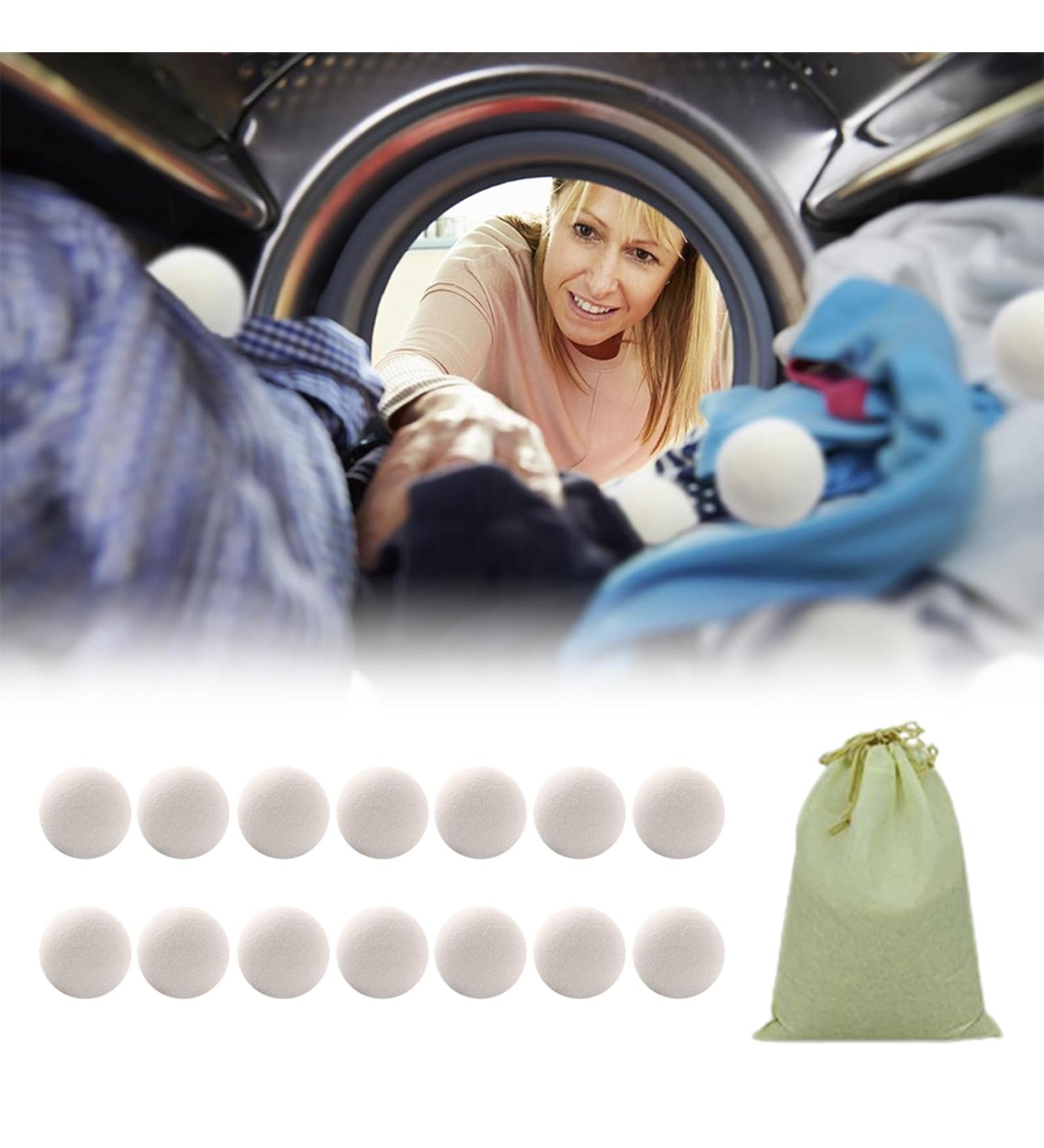Wool Balls for Dryer 14 Pieces - Buy Online on SooperMarket.com