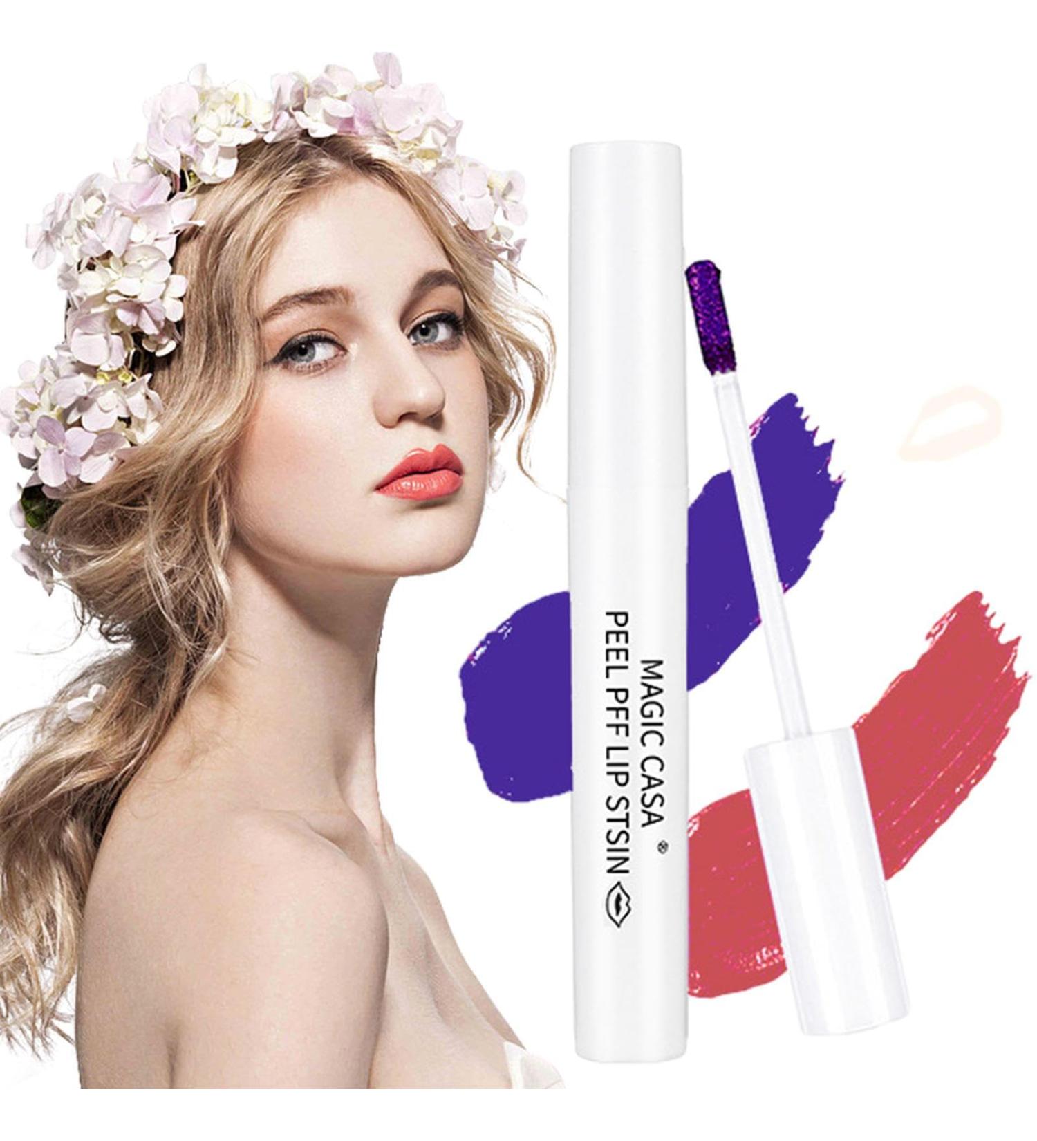 Long-Lasting High-Gloss Lip Stain | Moisturizing Sweatproof & Weld-Resistant - Teksome D: 4# - Perfect for All Skin Types - Buy Online on SooperMarket.com