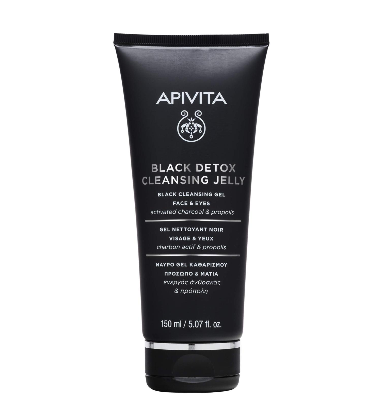 Apivita Black Detox Cleanser 150ml - Purifying Face Wash | Buy Online Internationally - Buy Online on SooperMarket.com