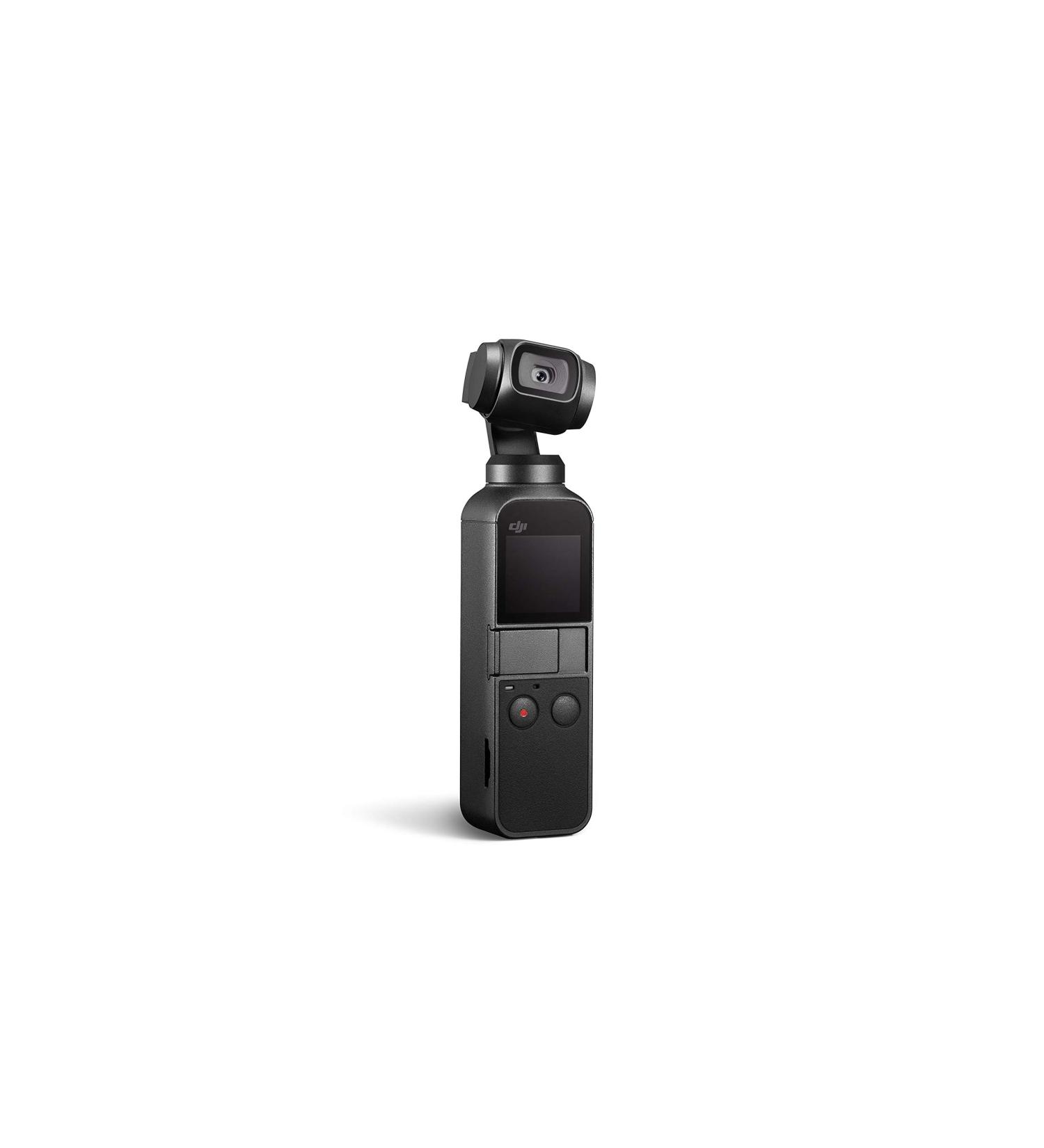 DJI Osmo Pocket 3-Axis Gimbal Stabilizer w/ 12MP Camera & 4K60 Video - Ideal for YouTube, TikTok, Vlogs, and Live Streaming - Attachable to Android & iPhone - Black - Buy Online on SooperMarket.com