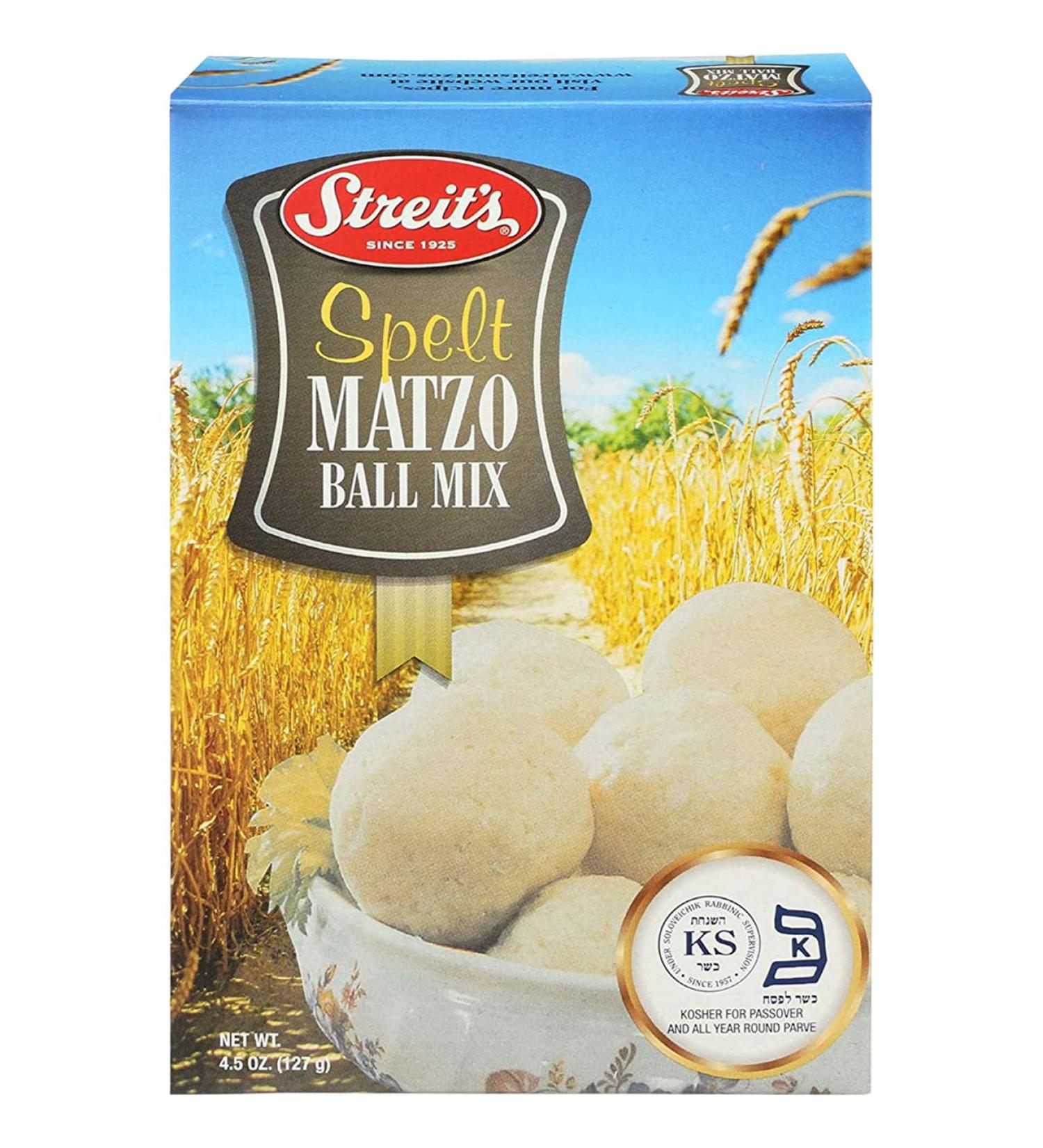 Spelt Matzo Ball Mix 4.5 Oz (Kosher for Passover) - 3-Pack | Gluten-Free & All Year Round - Buy Online on SooperMarket.com