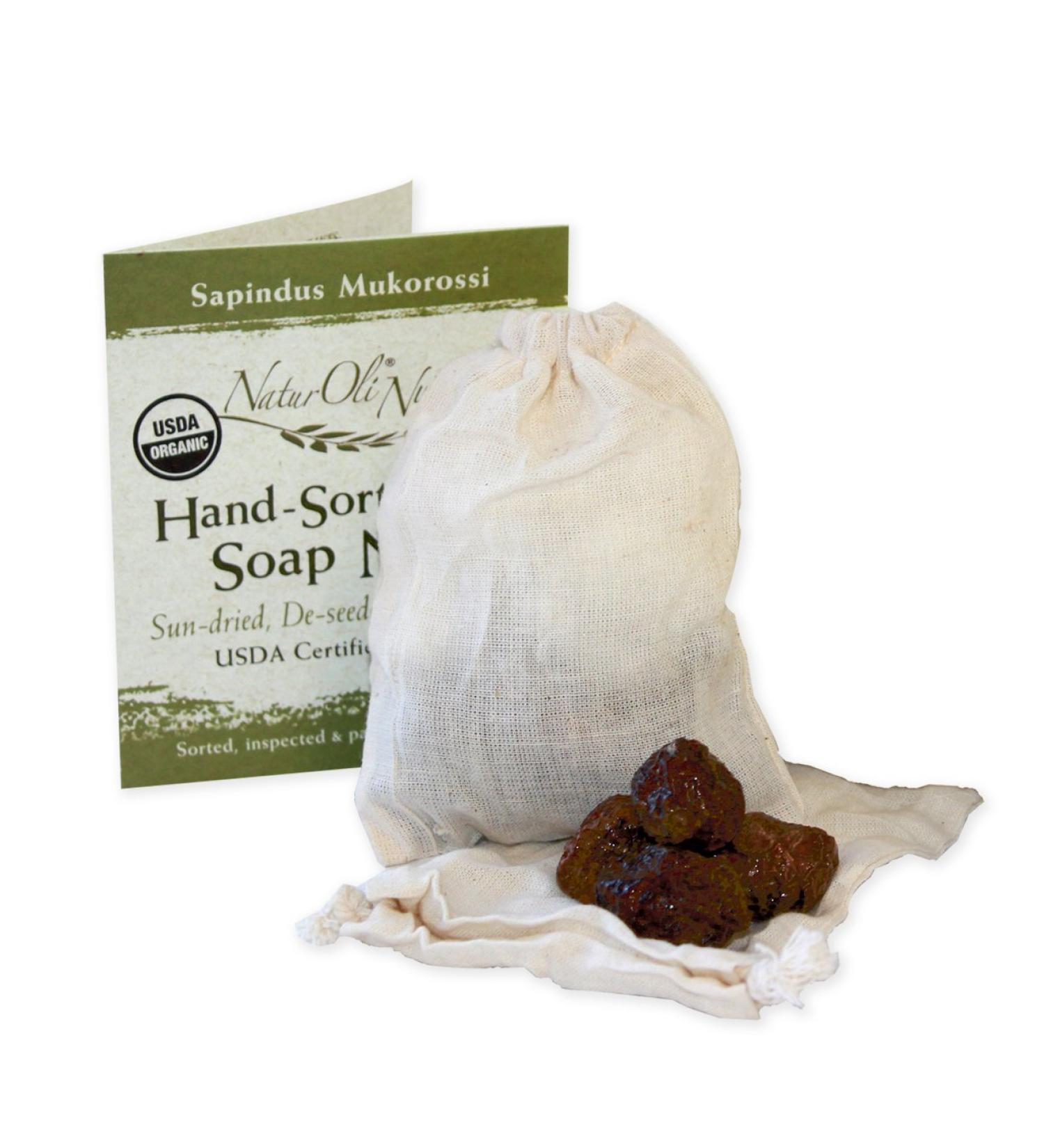 Soap Nuts & Soap Berries - 23+ Loads of Natural Laundry Detergent | Eco-Friendly & Seedless Option - Buy Online on SooperMarket.com