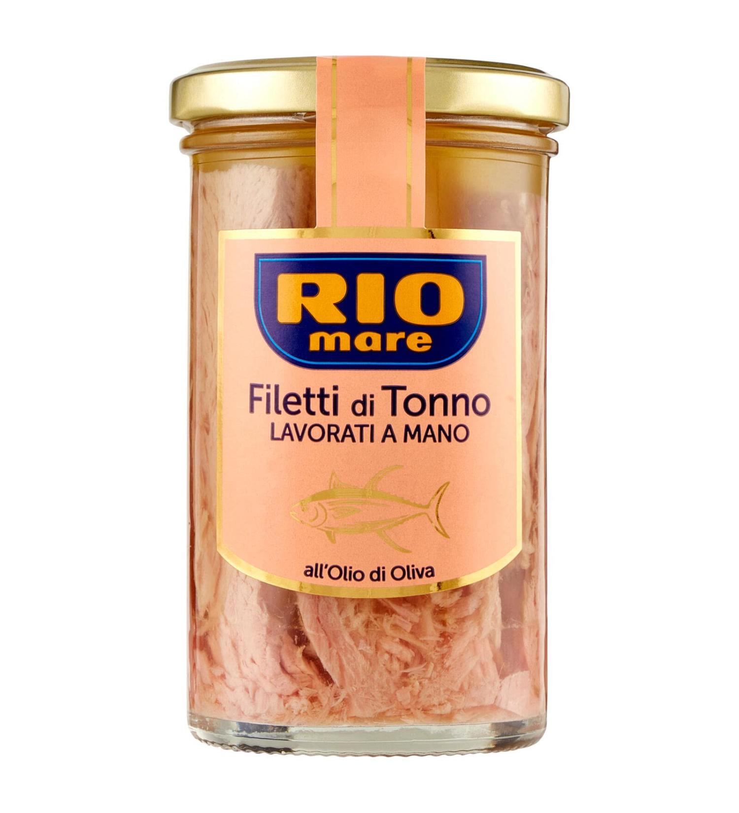Buy 6x Rio Mare Tuna Fillets in Olive Oil - Premium Handmade 250g | International Shipping Available - Buy Online on SooperMarket.com