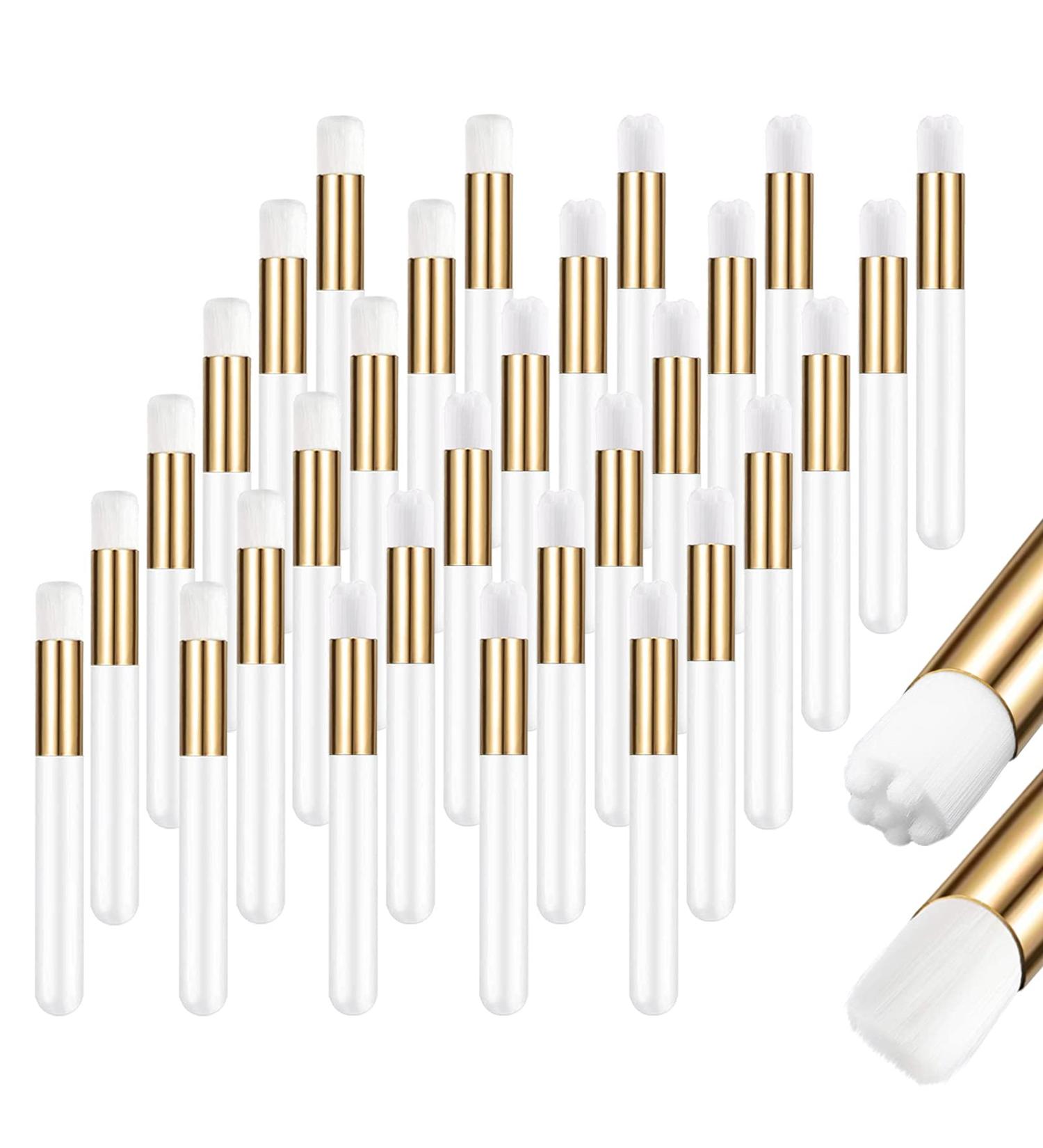 Tenaci 30 Pieces Lash Shampoo Brushes | Eyelash Extensions & Blackhead Removing Tool | Facial Cleansing Brushes | Deep Cleaning Brush Set (White - Buy Online on SooperMarket.com