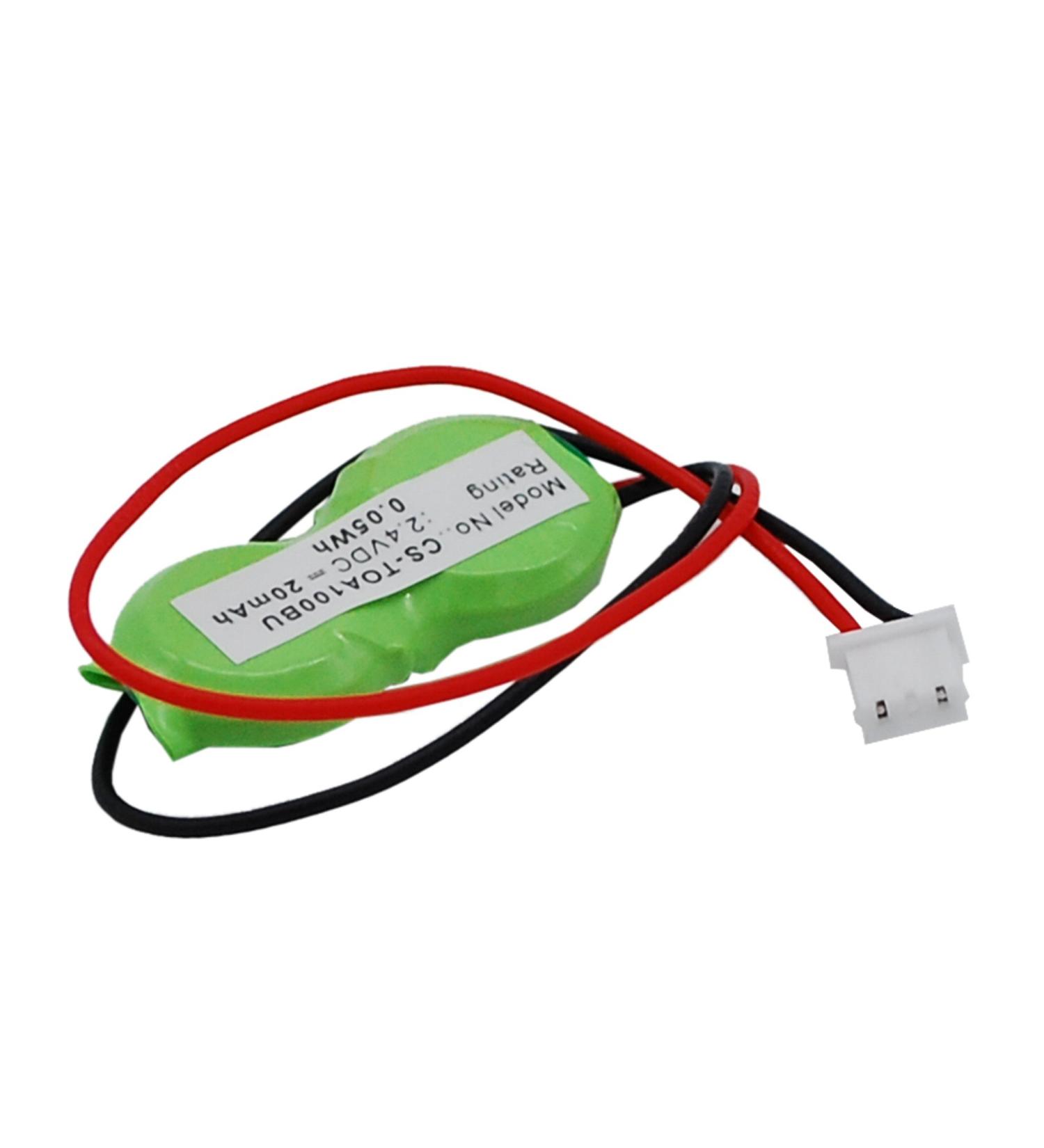 Replacement Battery for Toshiba Qosmio G20X Series - Compatible with G20X-141 G20X-144 G20X-145 G20X-146 | P000333630 P710035009115 P71007006043 P71035006114 - 20mAh/2.4V - Buy Online on SooperMarket.com